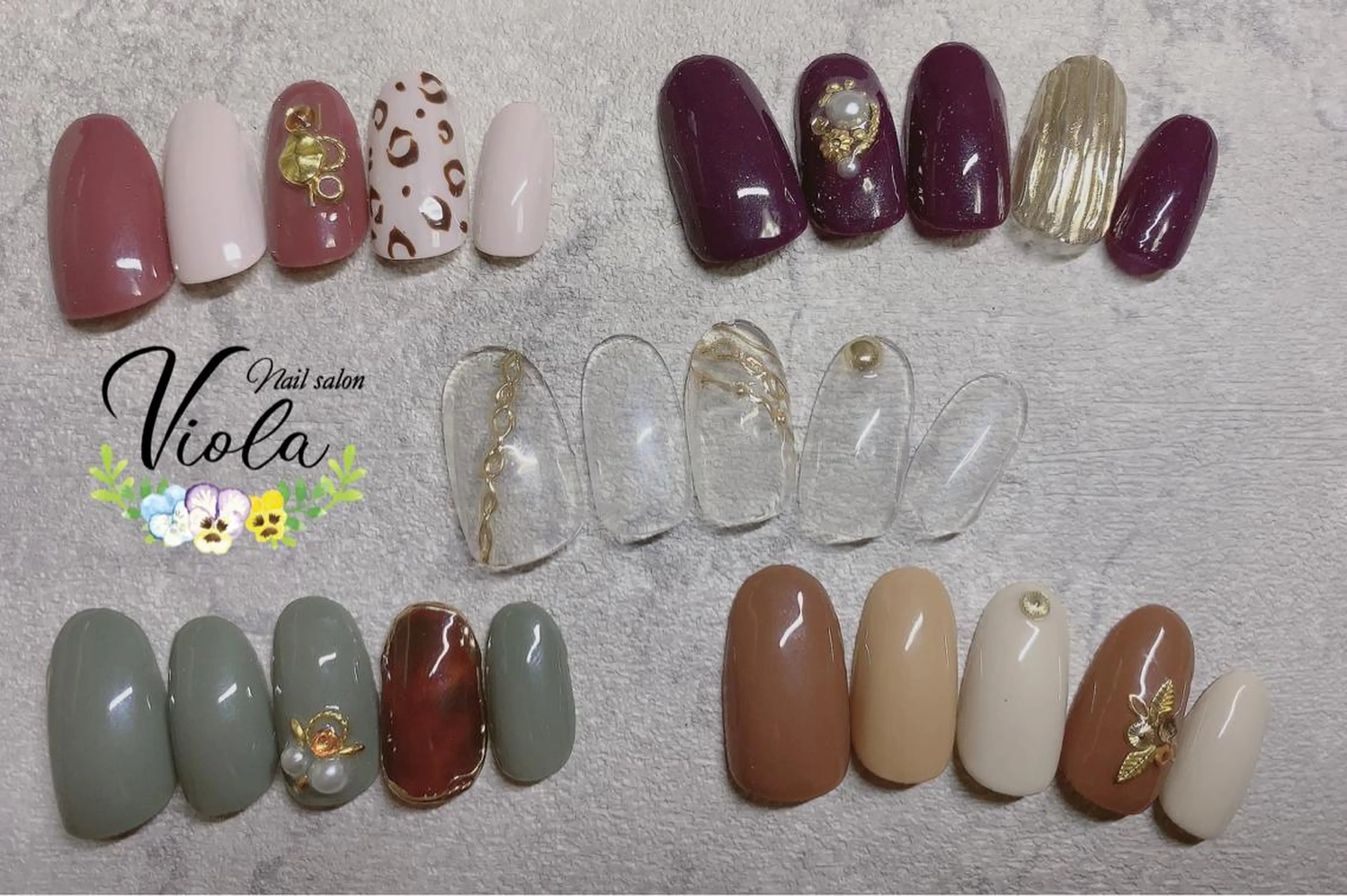 ネイル シンプルネイル ハンドネイル Nailsalon Viola所属・ネイルサロン Violaのネイルデザイン