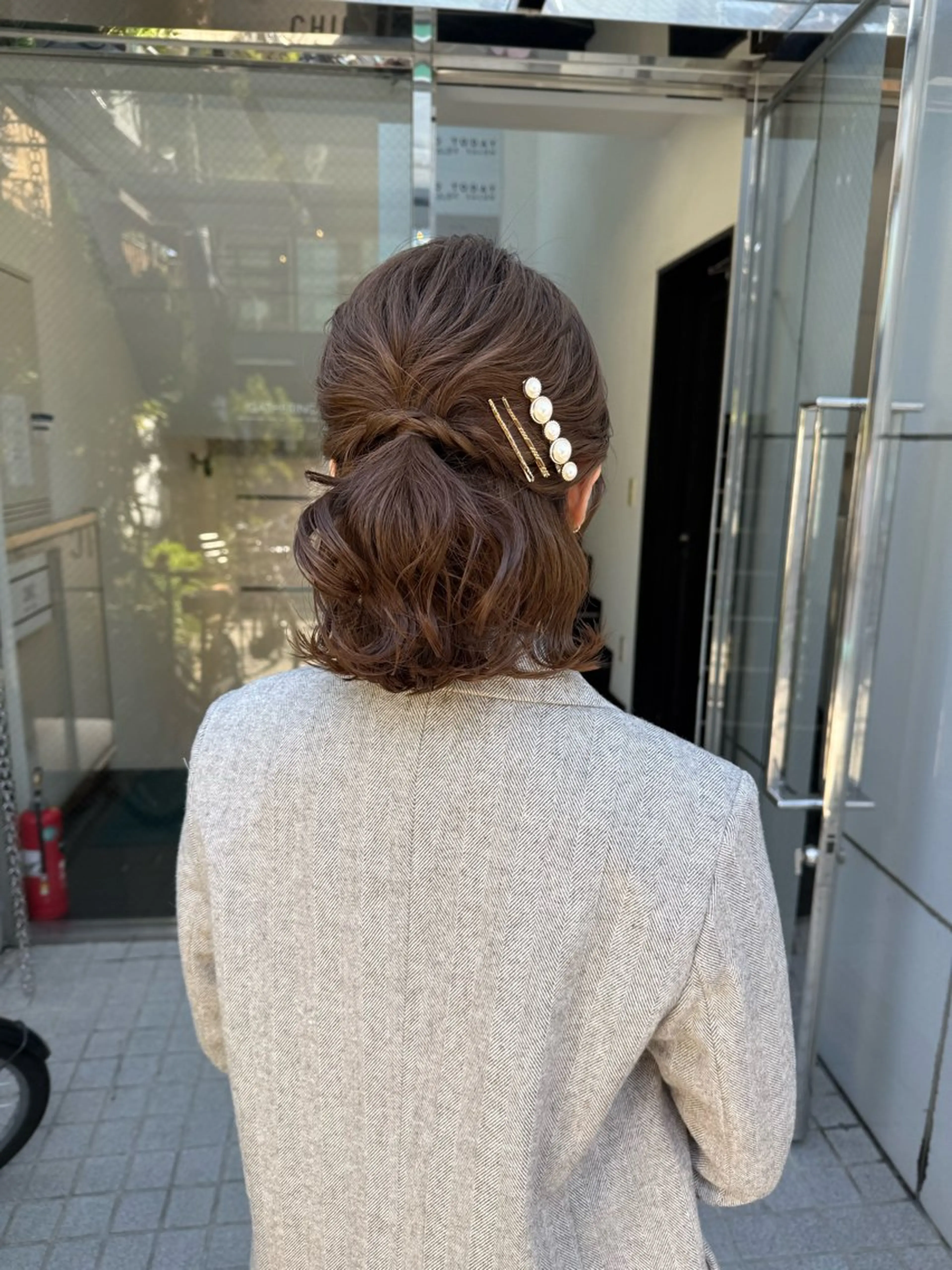 ショート ヘアセット 似合わせヘア🫶🏻 つきいてるみのヘアスタイル