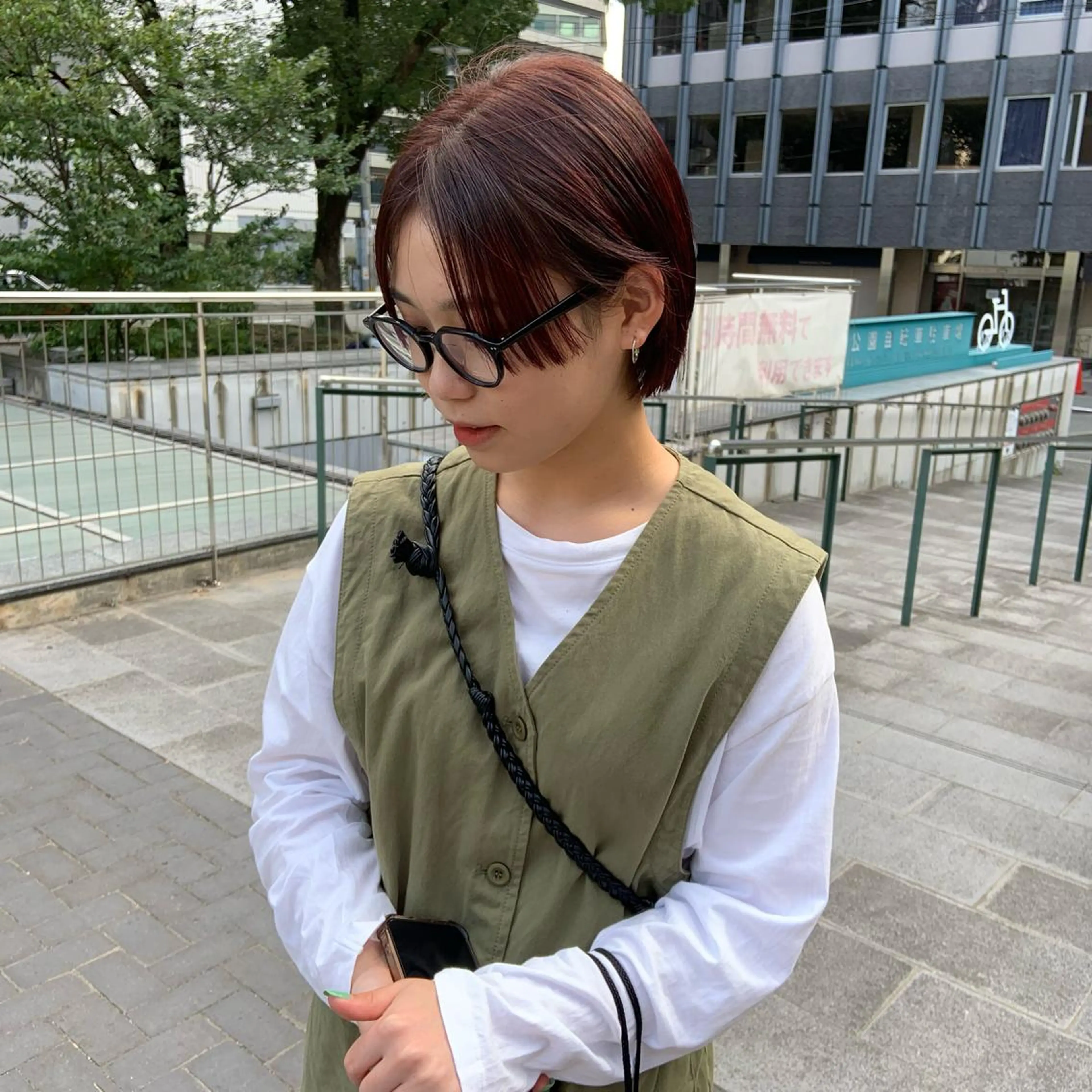 ミディアム #美髪矯正#艶カラー Natsuのヘアスタイル