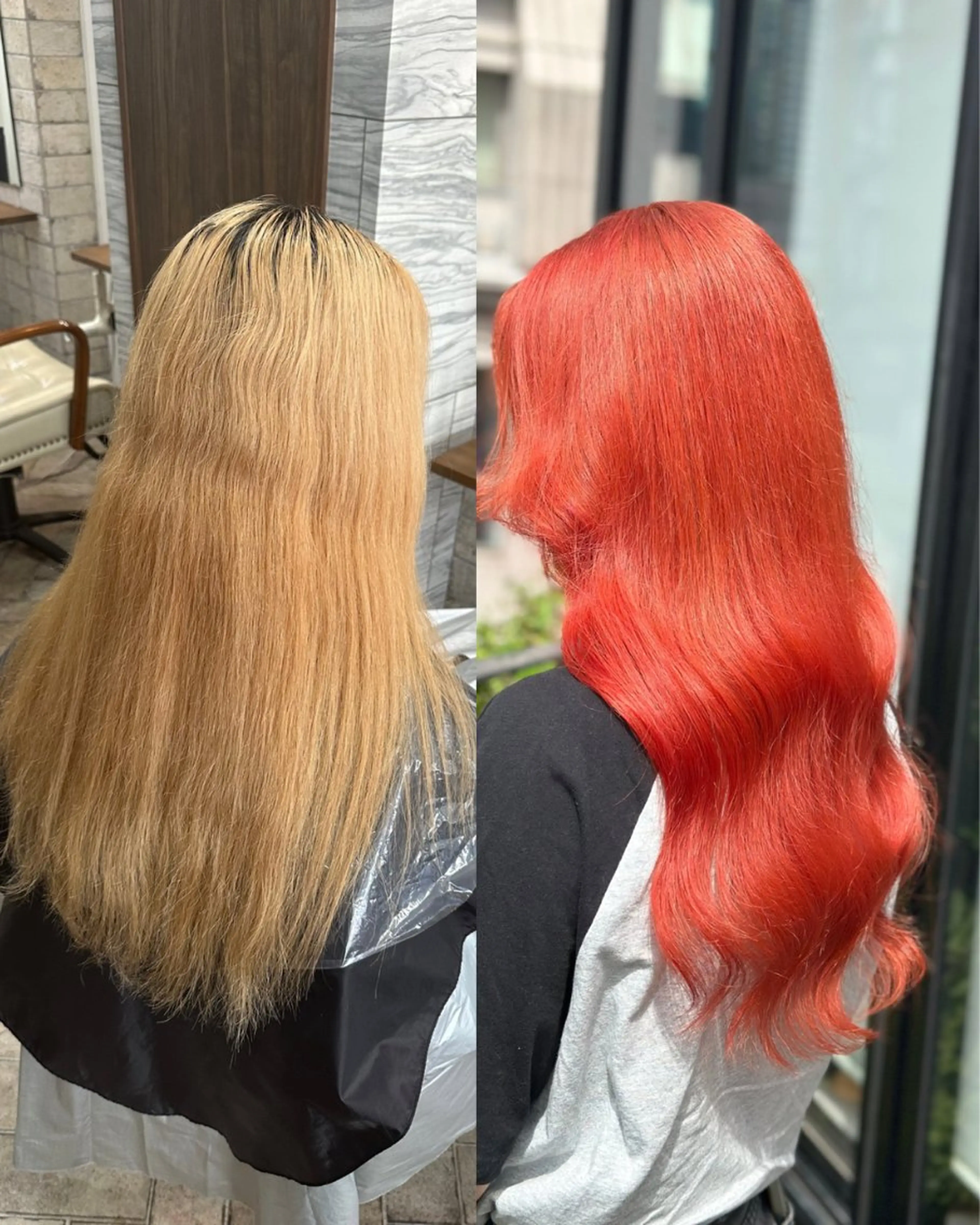 ロング カット ヘアカラー トリートメント 梅田/茶屋町/ハイト ーン/kizunaのヘアスタイル