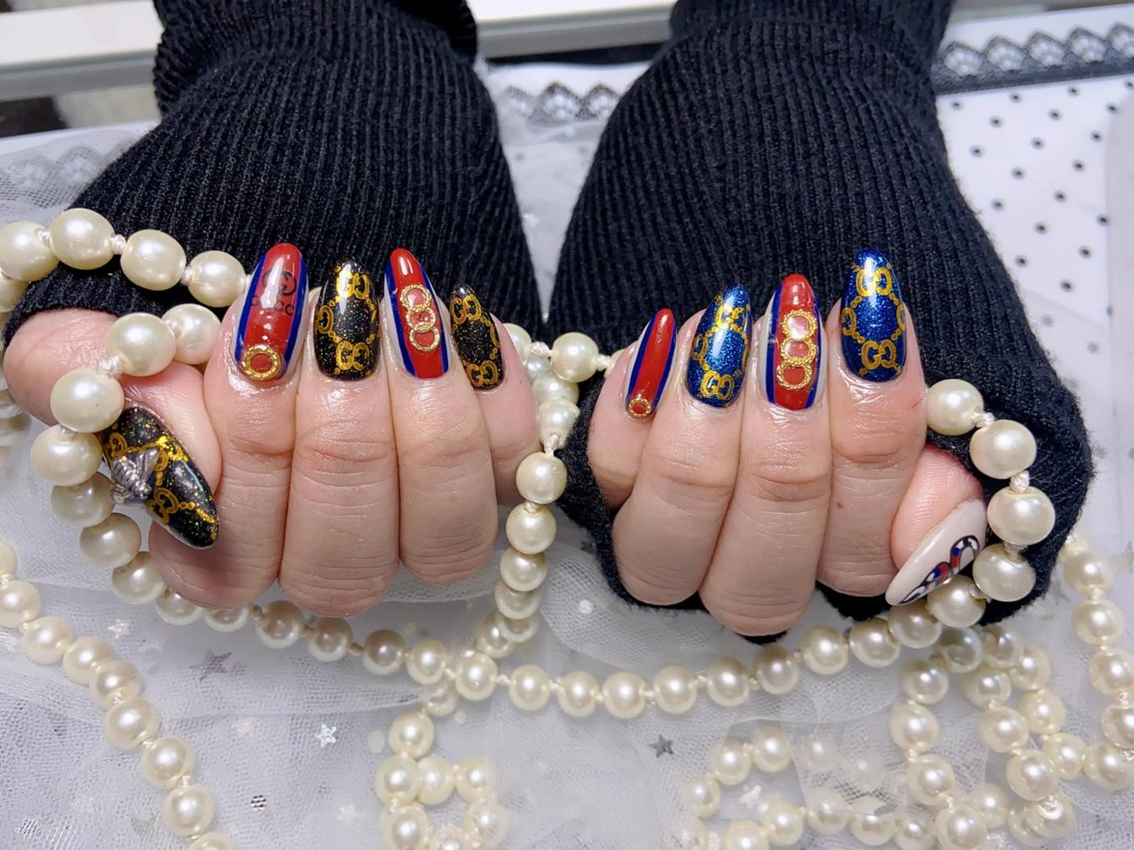 ネイル オーロラネイル チークネイル 長さ出し フレンチネイル ジェルネイル MUSES  NAIL  SALON所属・MUSES ネイルのネイルデザイン