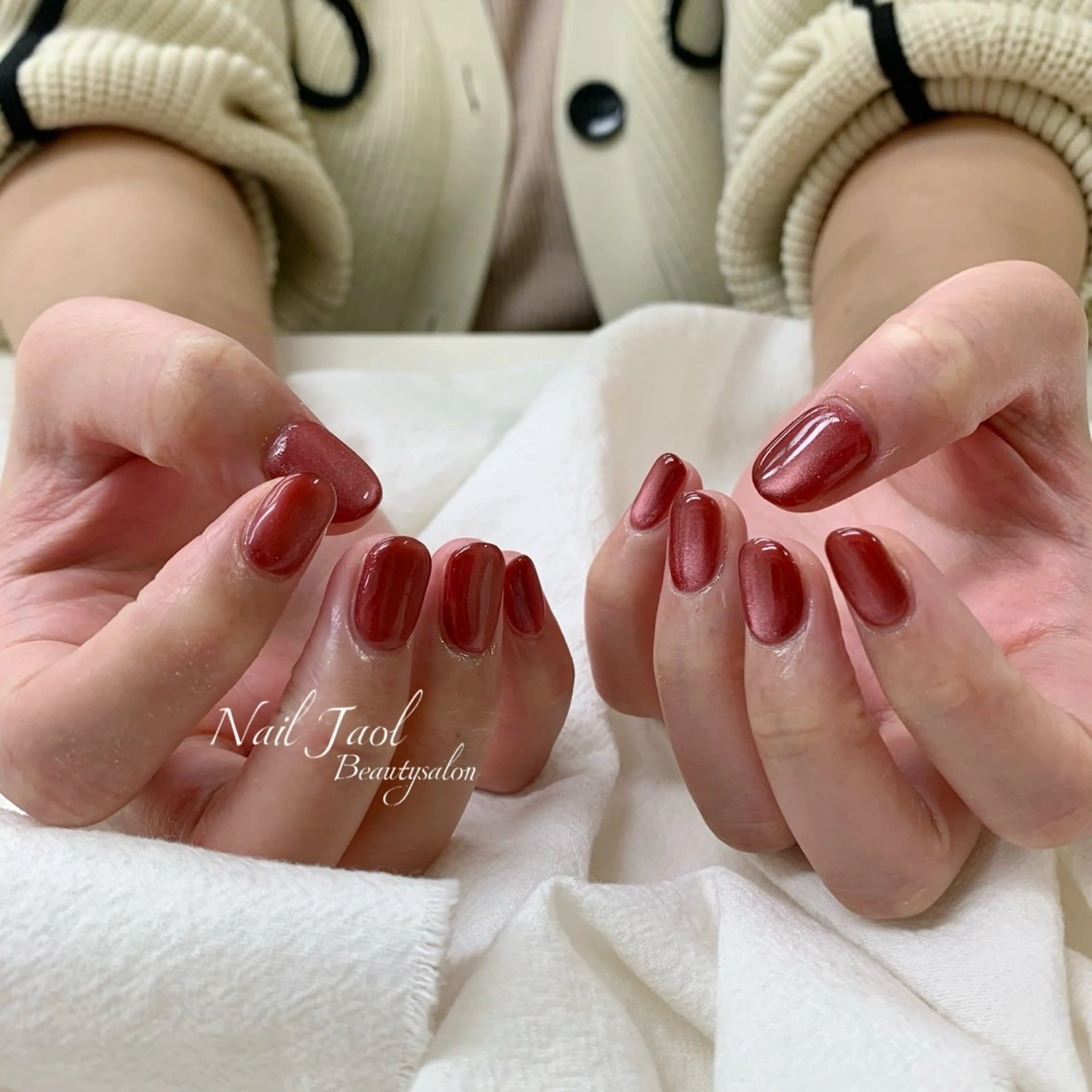 セミロング 韓国風ヘア ハンドネイル nail jaol池袋店所属・ネイルJaol 池袋のネイルデザイン