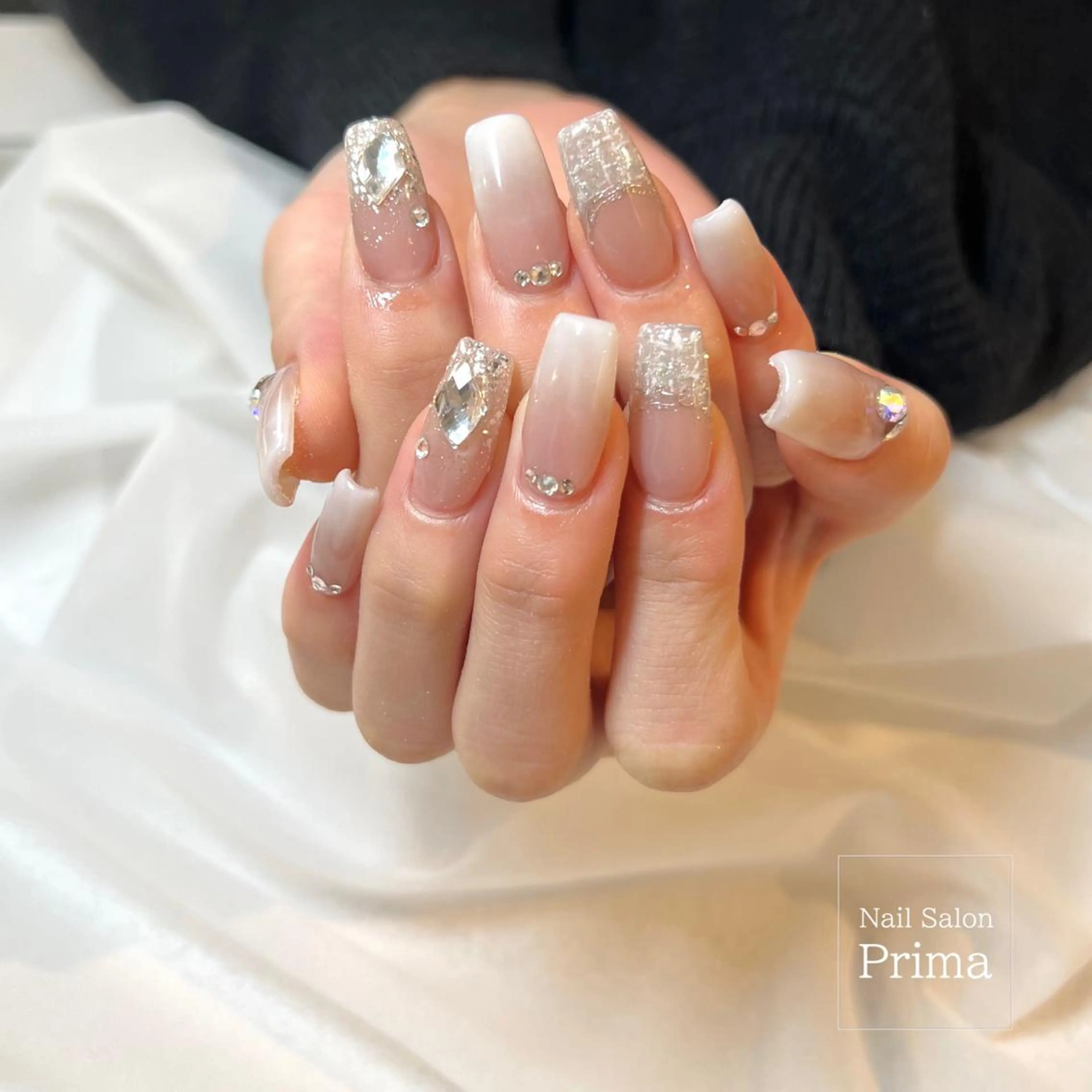 ロング ネイル 長さ出し ハンドネイル Nail Salon Prima所属・SalonPrima 宇佐美【産休中】のネイルデザイン