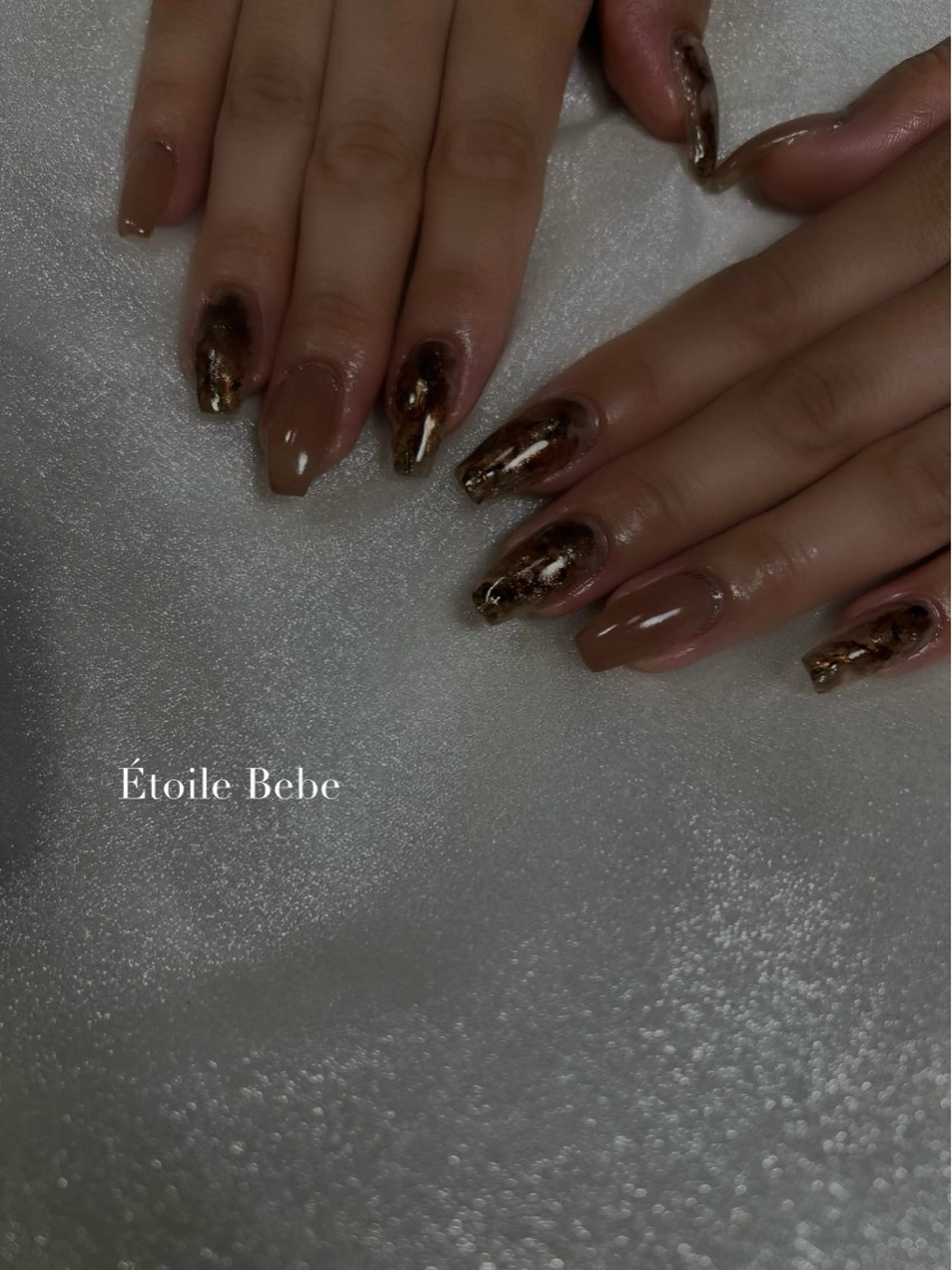 ネイル ニュアンスネイル Étoile Bebeのネイルデザイン