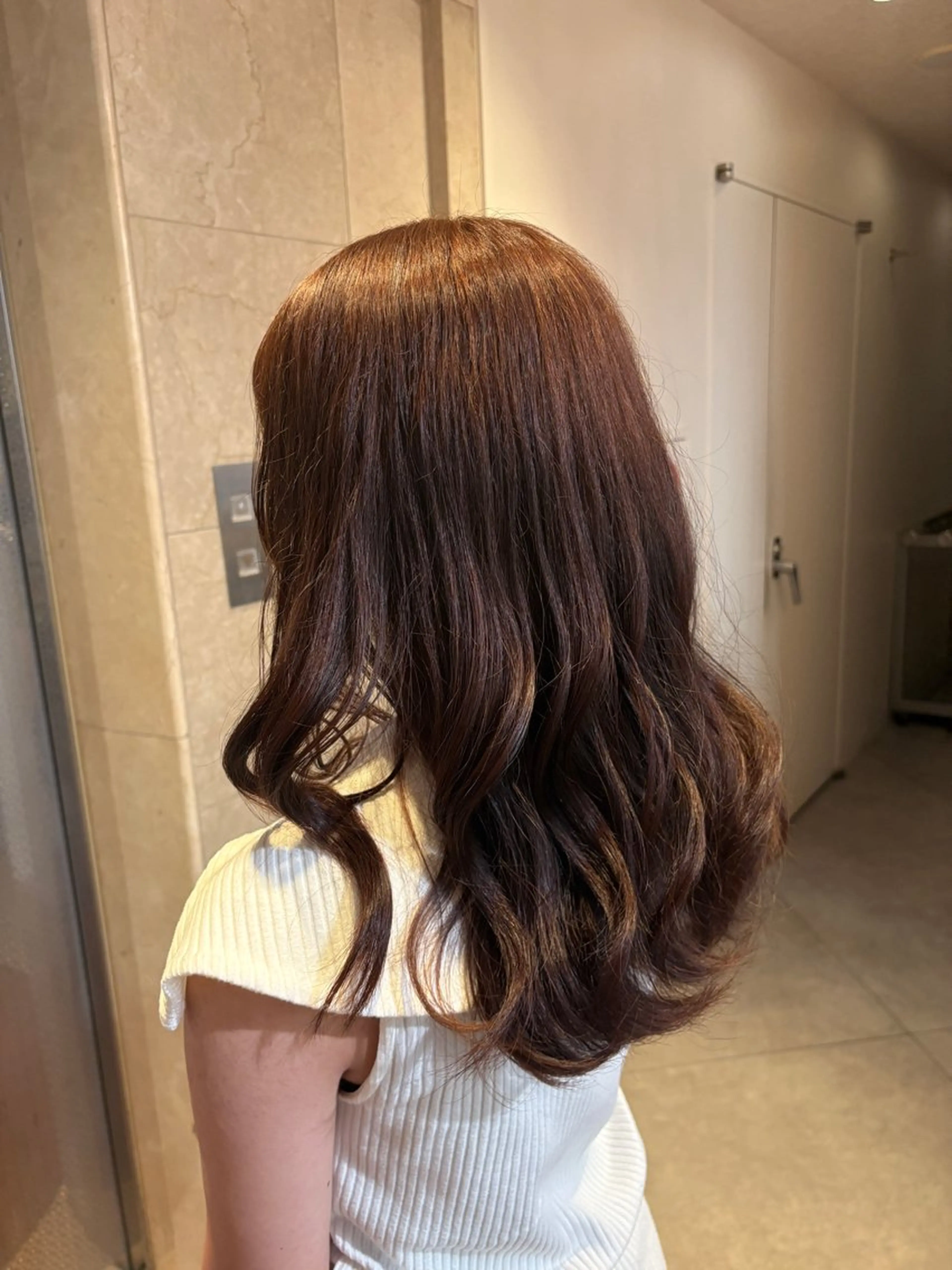 ロング カラー soin de brace calme × nail salon Coffret 西中島店所属・鳥ちゃん🐥/カラー /西中島/新大阪のヘアスタイル