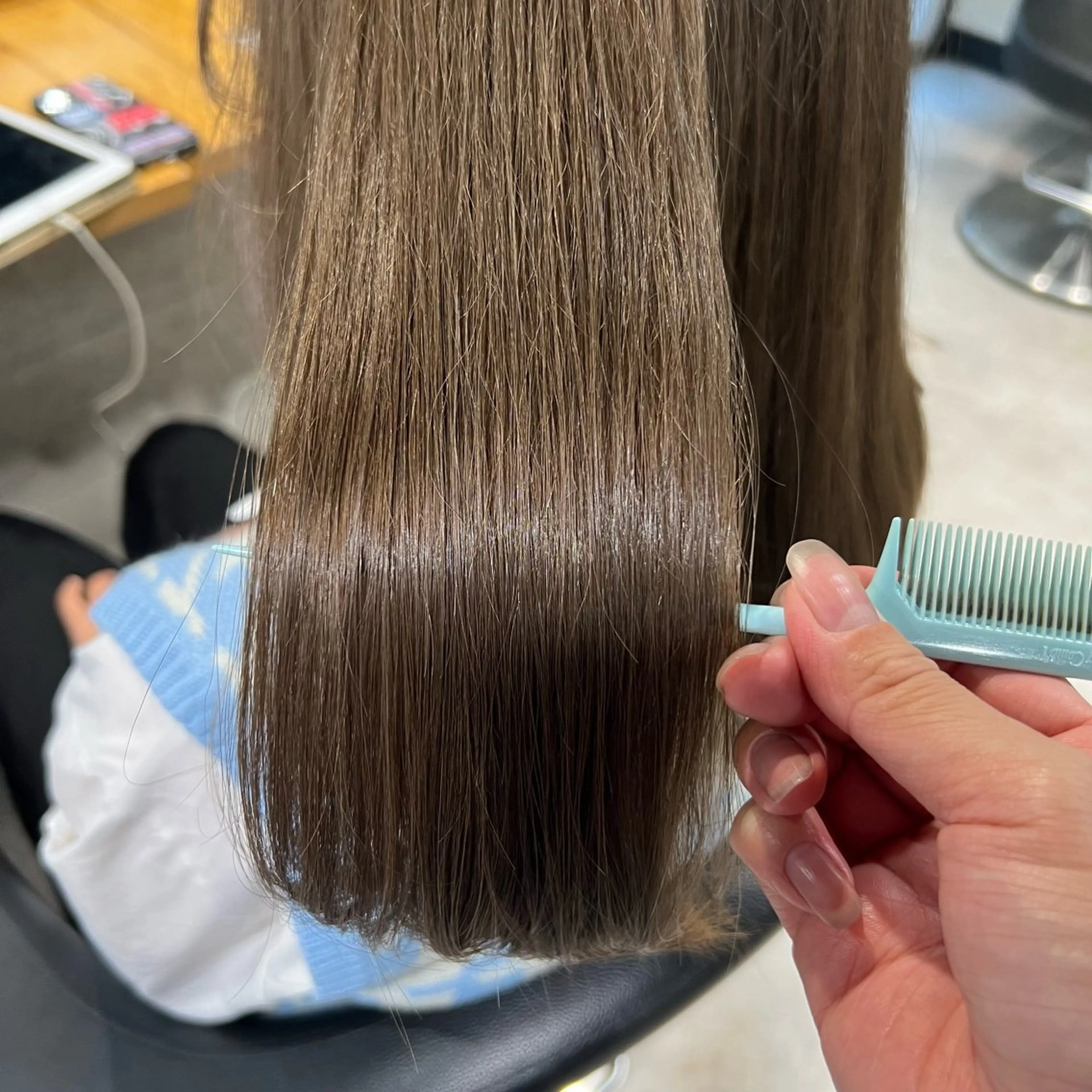 セミロング カラー ヘアアレンジ eyelist ayaka🍨のマツエク・マツパデザイン