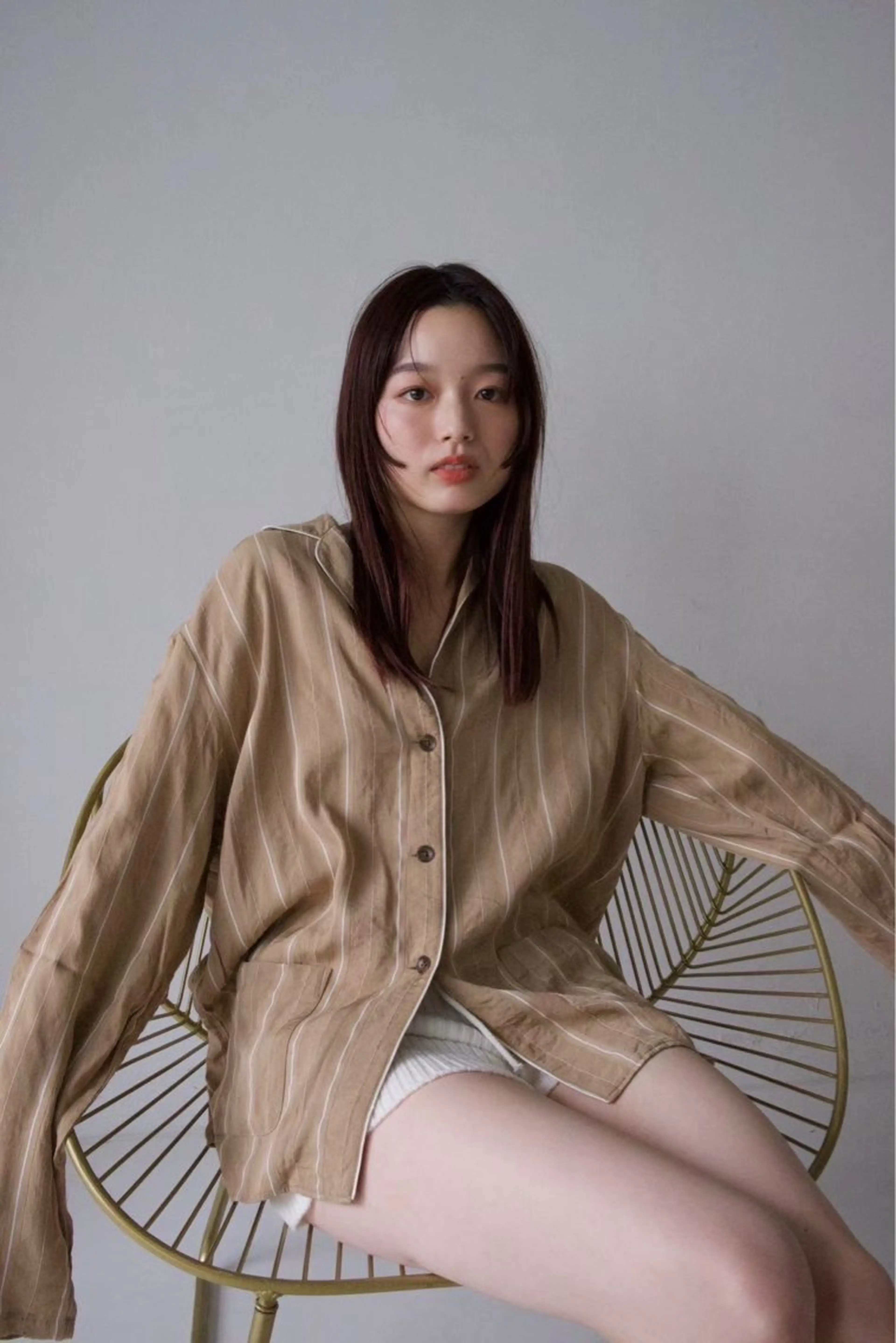 カラー 小川 鈴佳のヘアスタイル