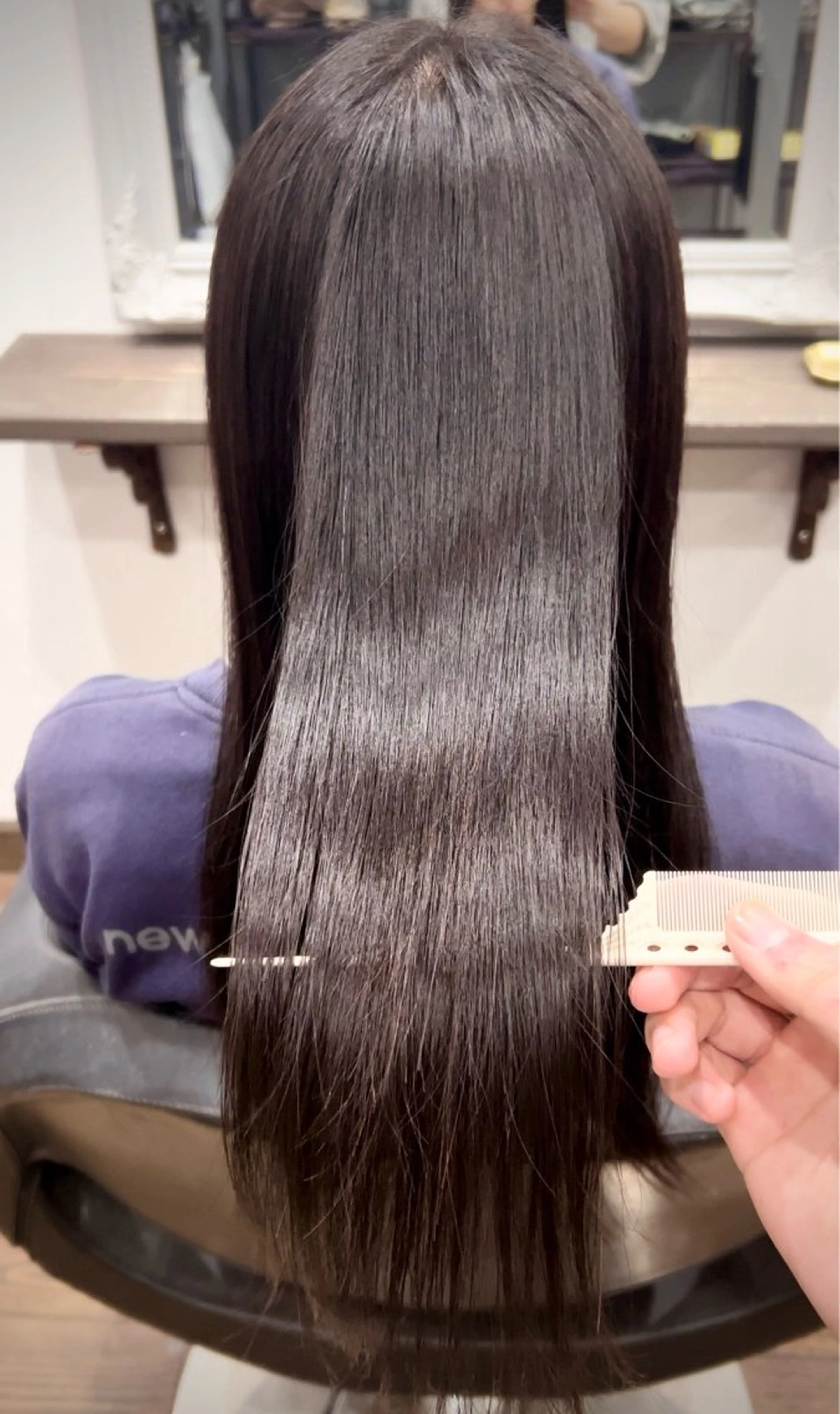 ロング 林 慶大郎のヘアスタイル