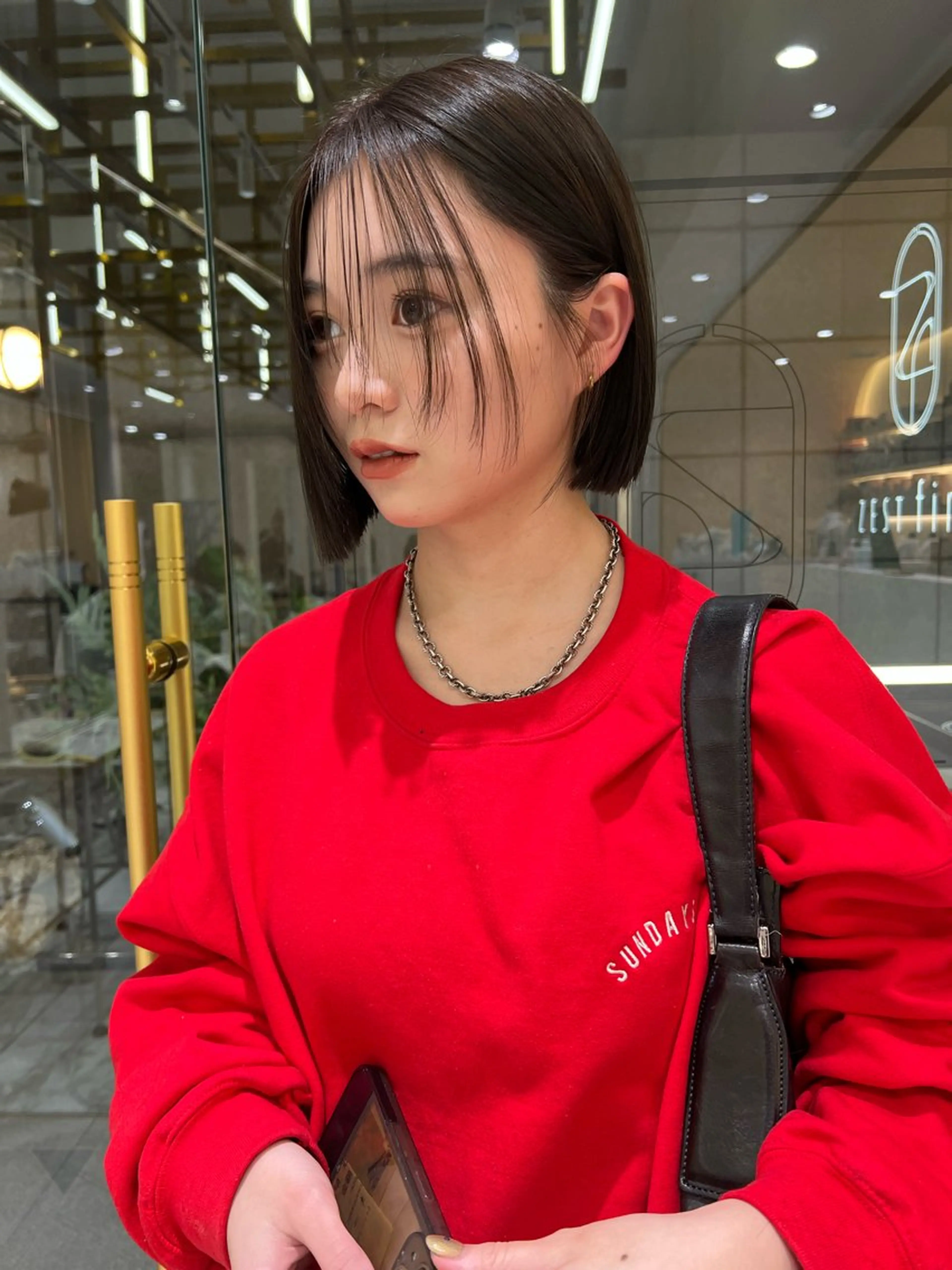 ミディアム ヘアカラー トリートメント オシャレデザイン 🧺🪽/SHUNOのヘアスタイル