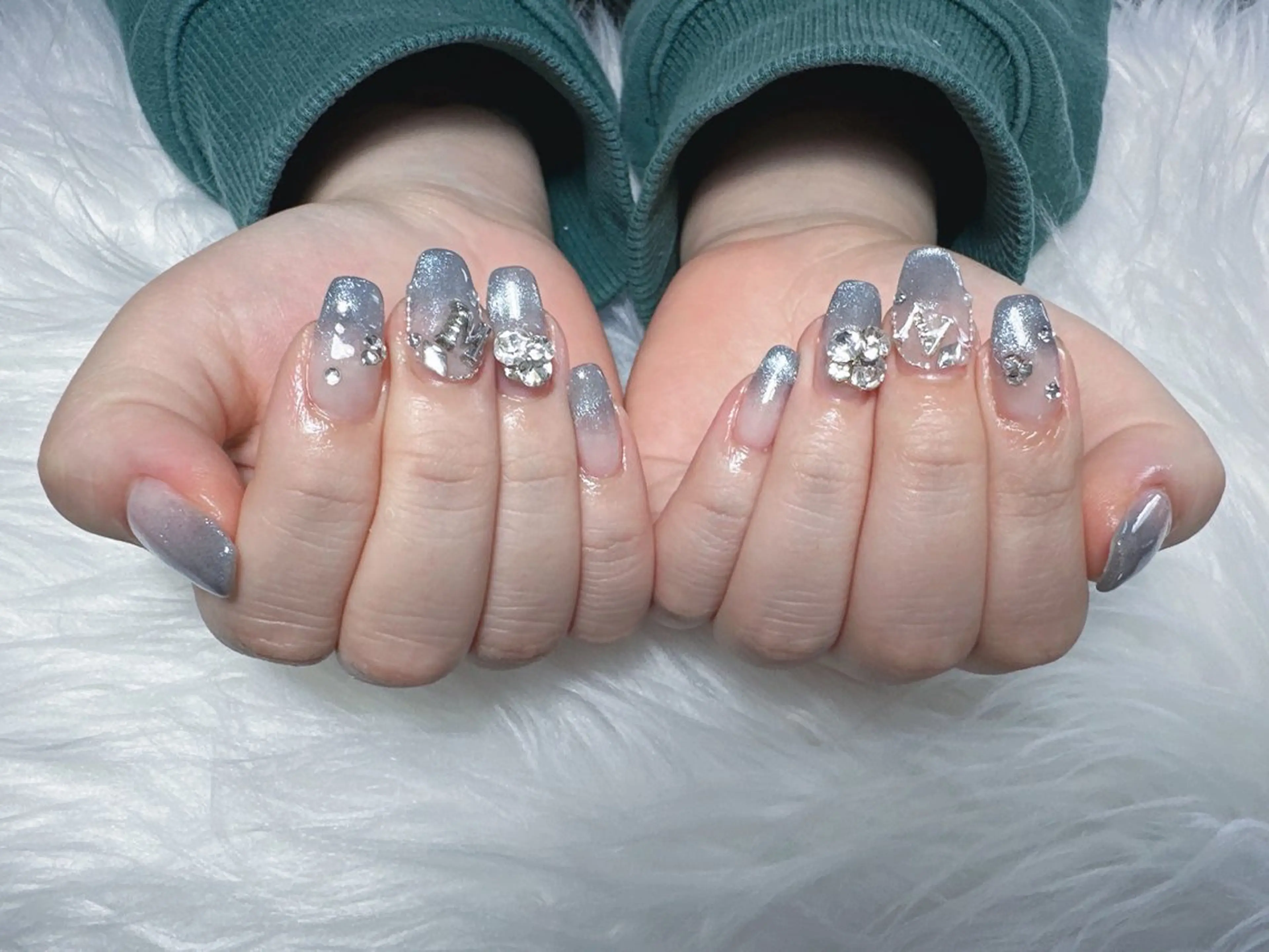 ネイル 【Eclat ｴｸﾗ】nail＆beauty所属・Eclat〔ｴｸﾗ〕 MOEKA𝜗𝜚*のネイルデザイン
