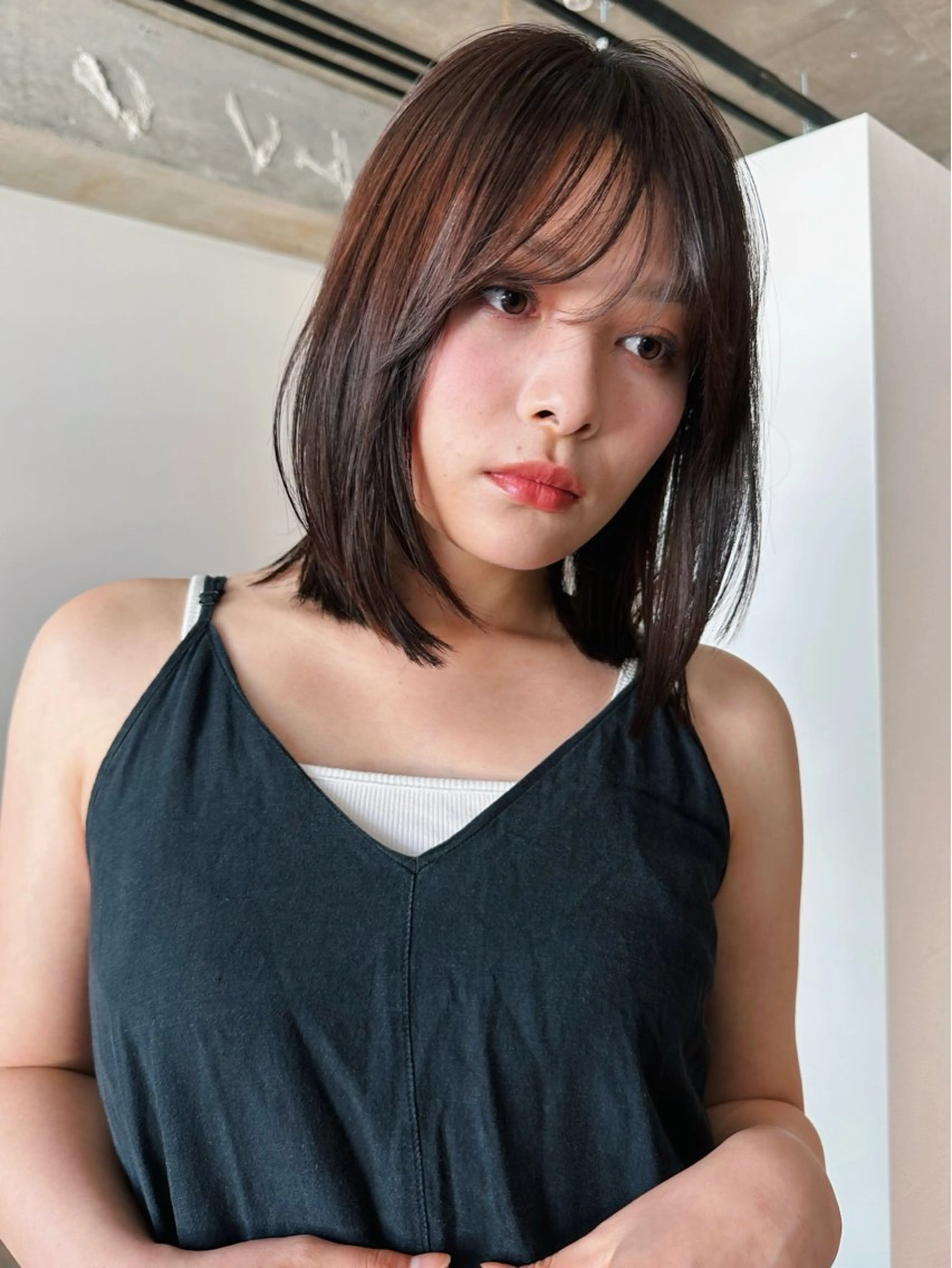 ショート カラー パーマ トリートメント ヘッドスパ 🫧小顔×似合わせ× 透明感カラー🫧のヘアスタイル