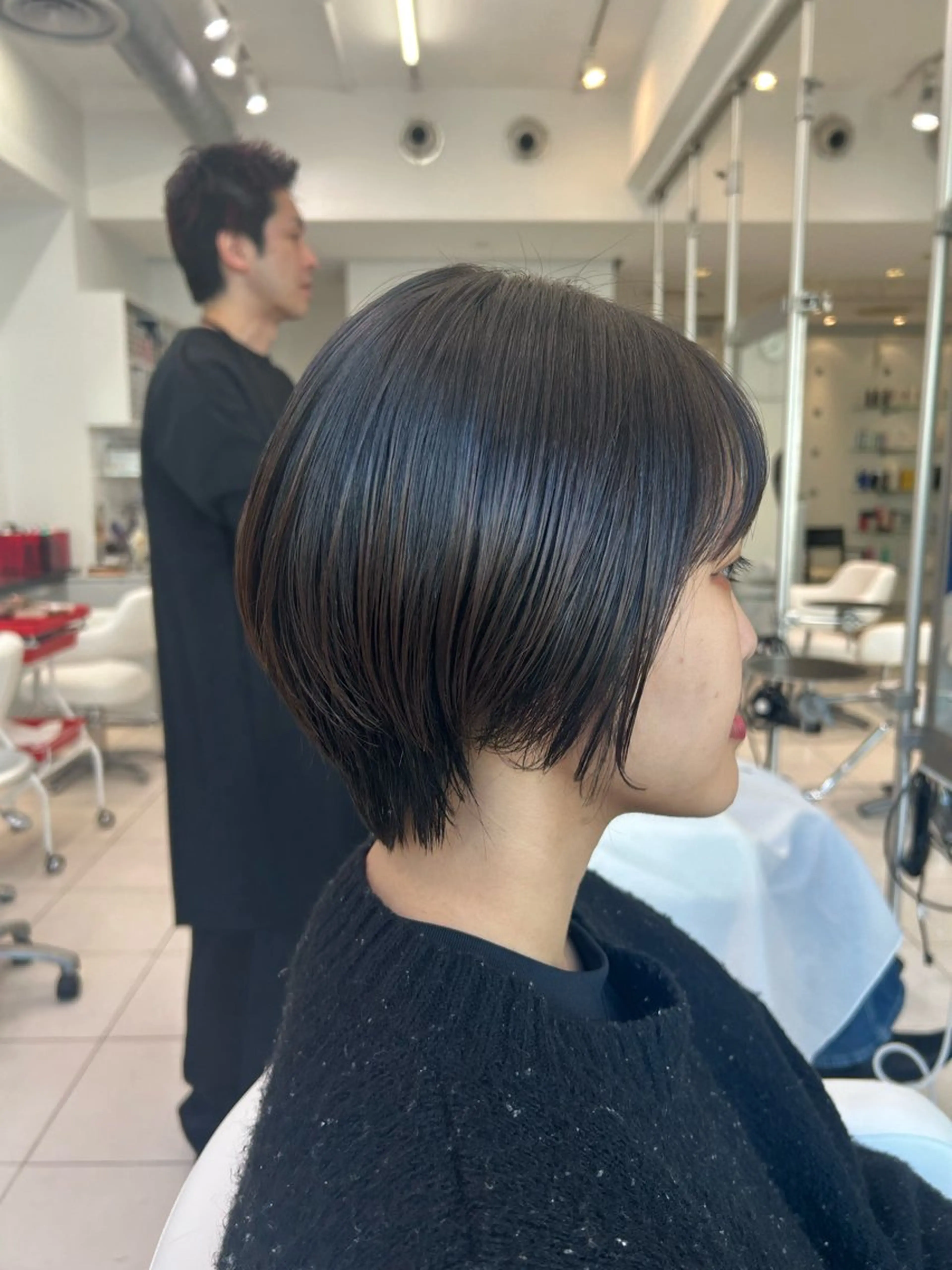 ショート RENJISHI  omotesando所属・🌈🧡ヤマダ ヒロナ🌈🧡のヘアスタイル