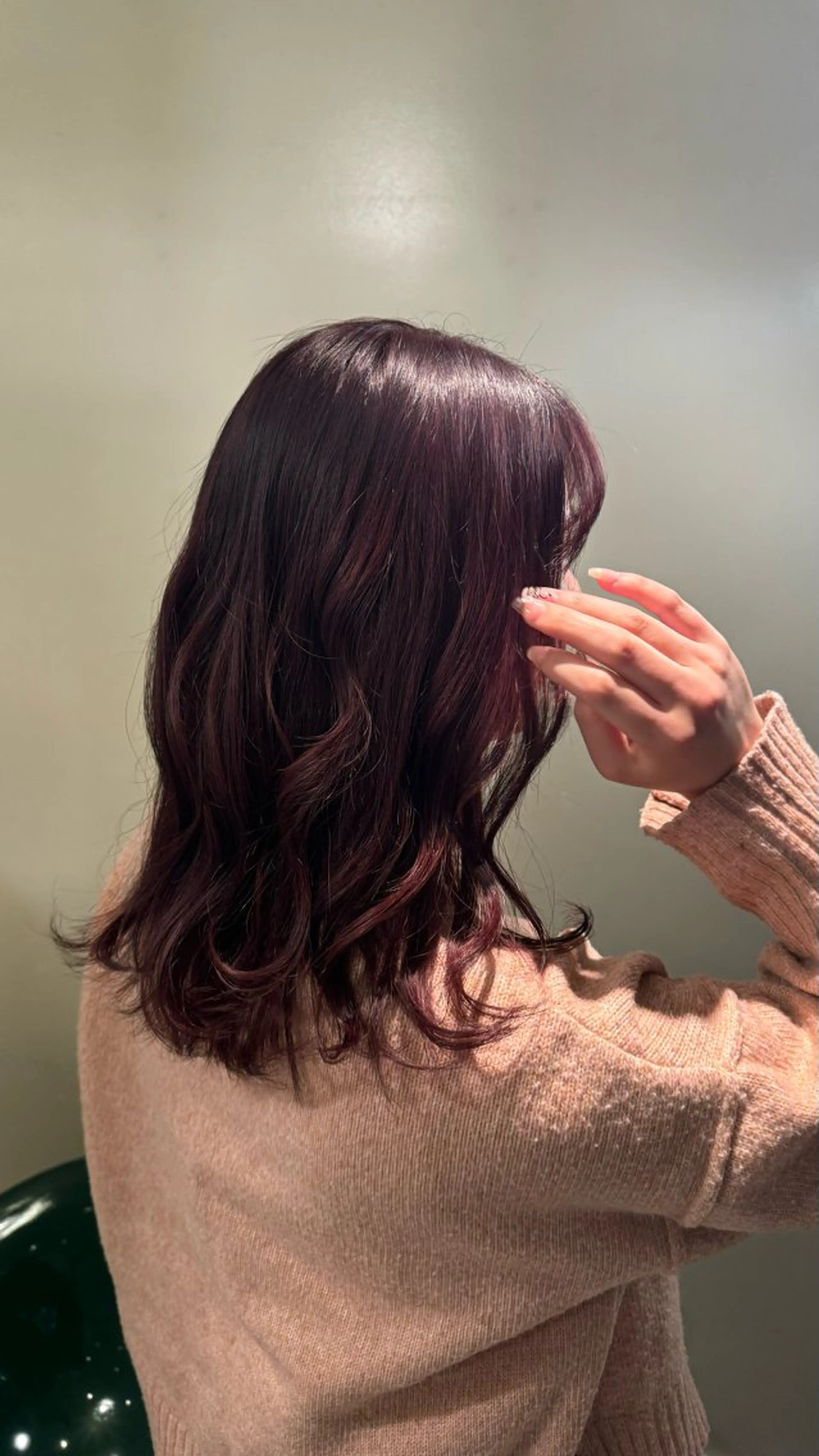 カラー 田中 日菜のヘアスタイル