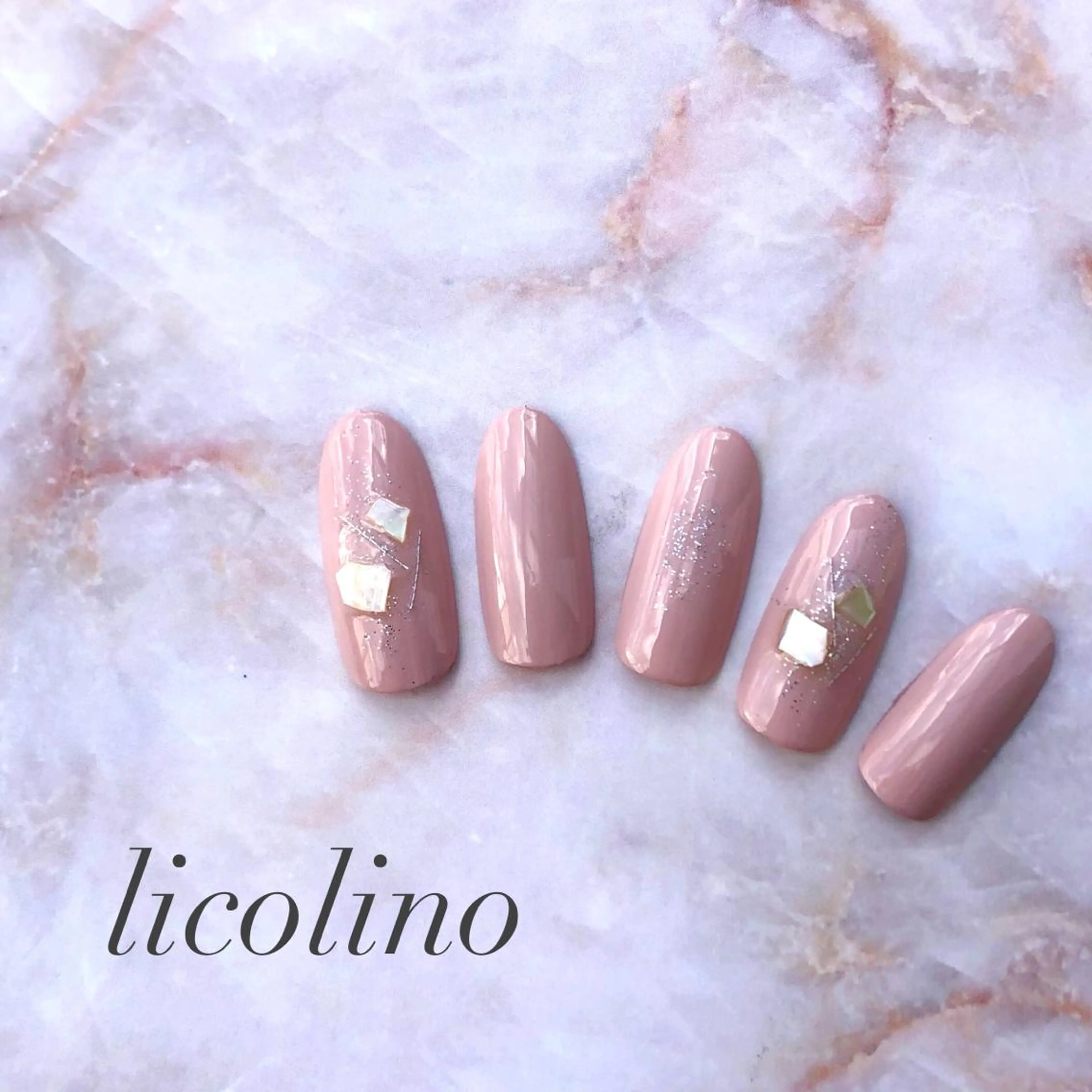 ネイル 入学式 卒業式 licolino所属・🌷licolino kanako🌷のネイルデザイン