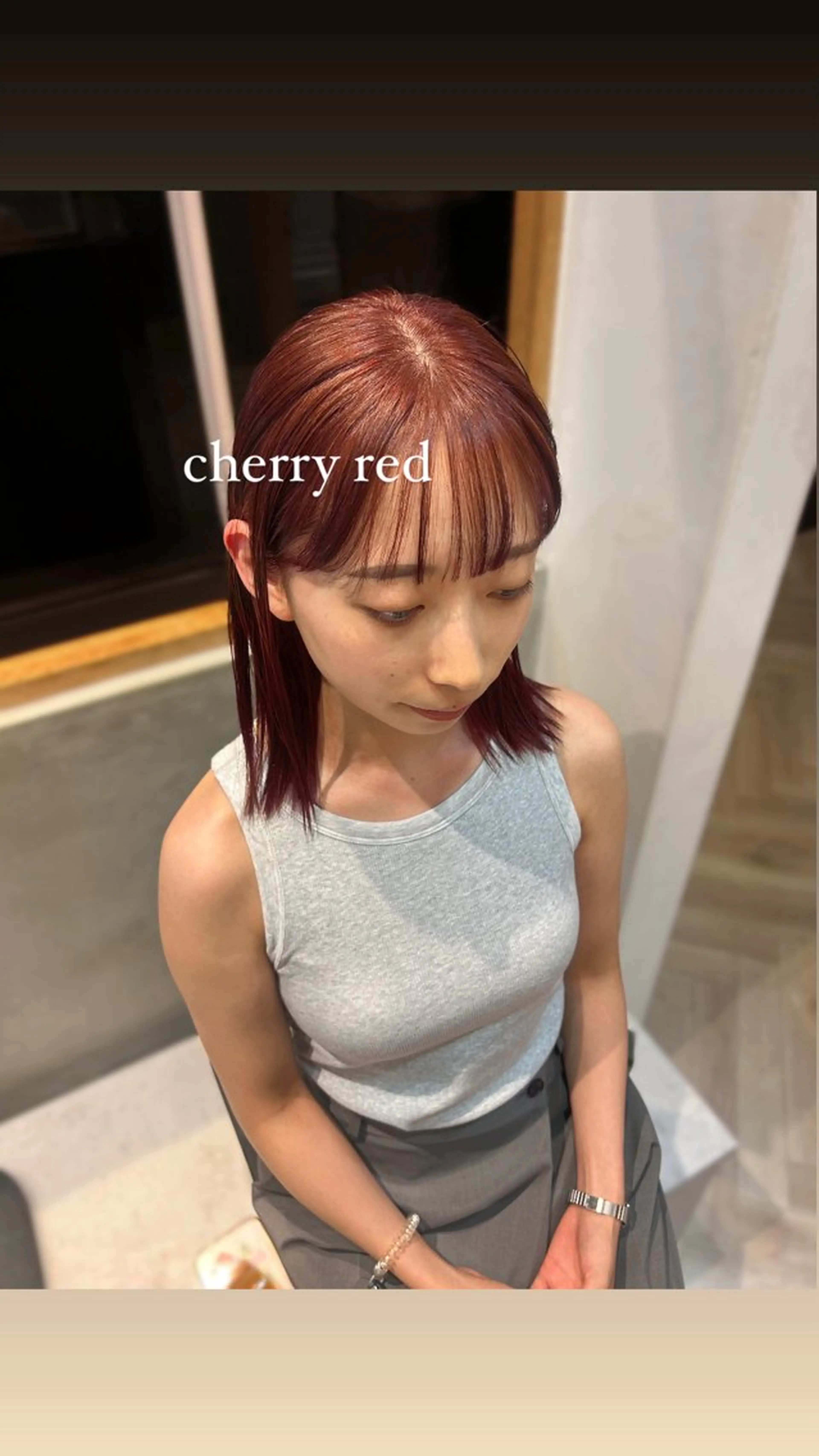カラー ヘアカラー ベージュ🧸/ボブ ダブルカラー/このかのヘアスタイル