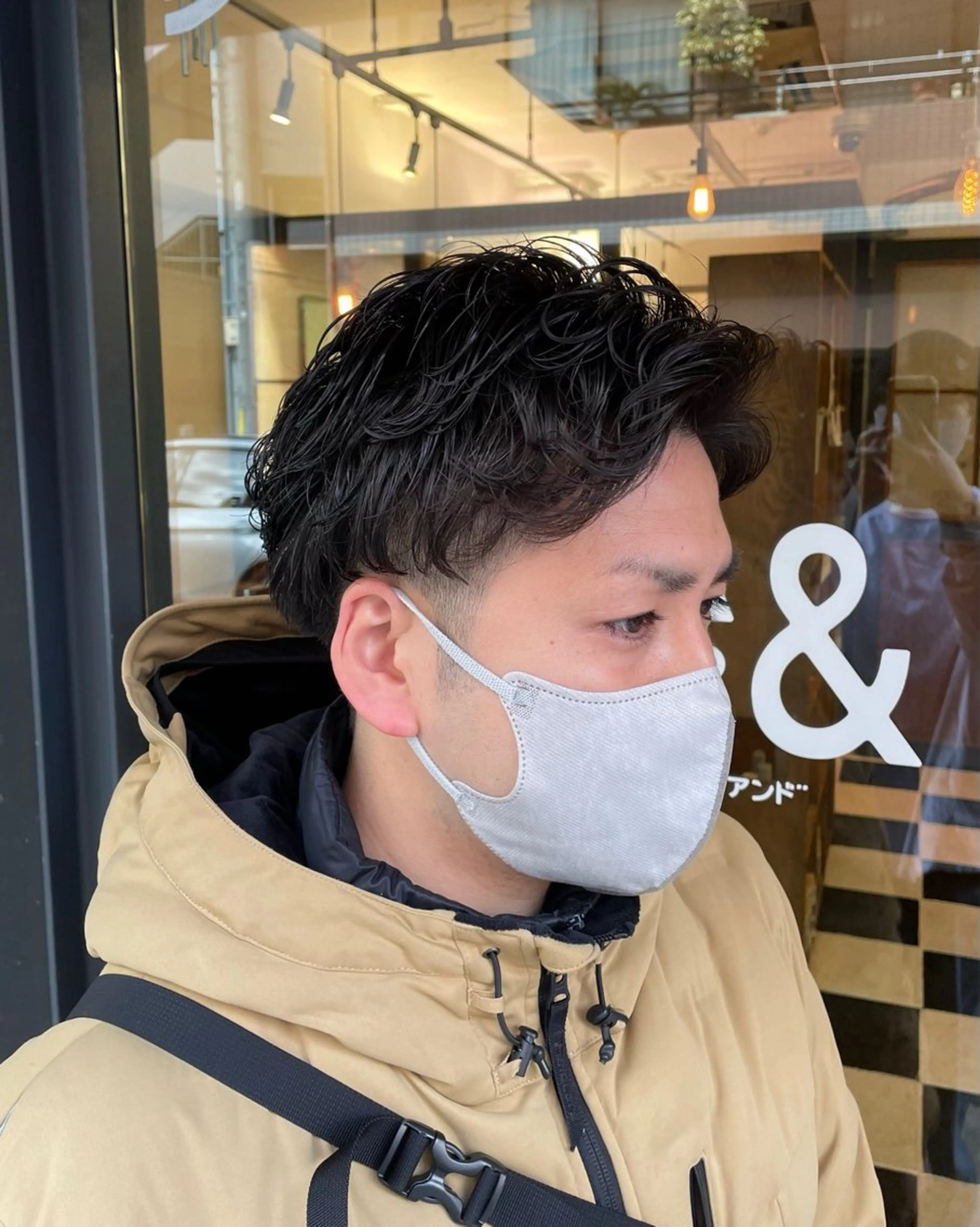 メンズ メンズパーマ プードルパーマ プードルパーマ カット パーマ ⚡️学芸大学 川上拓真⚡️のヘアスタイル