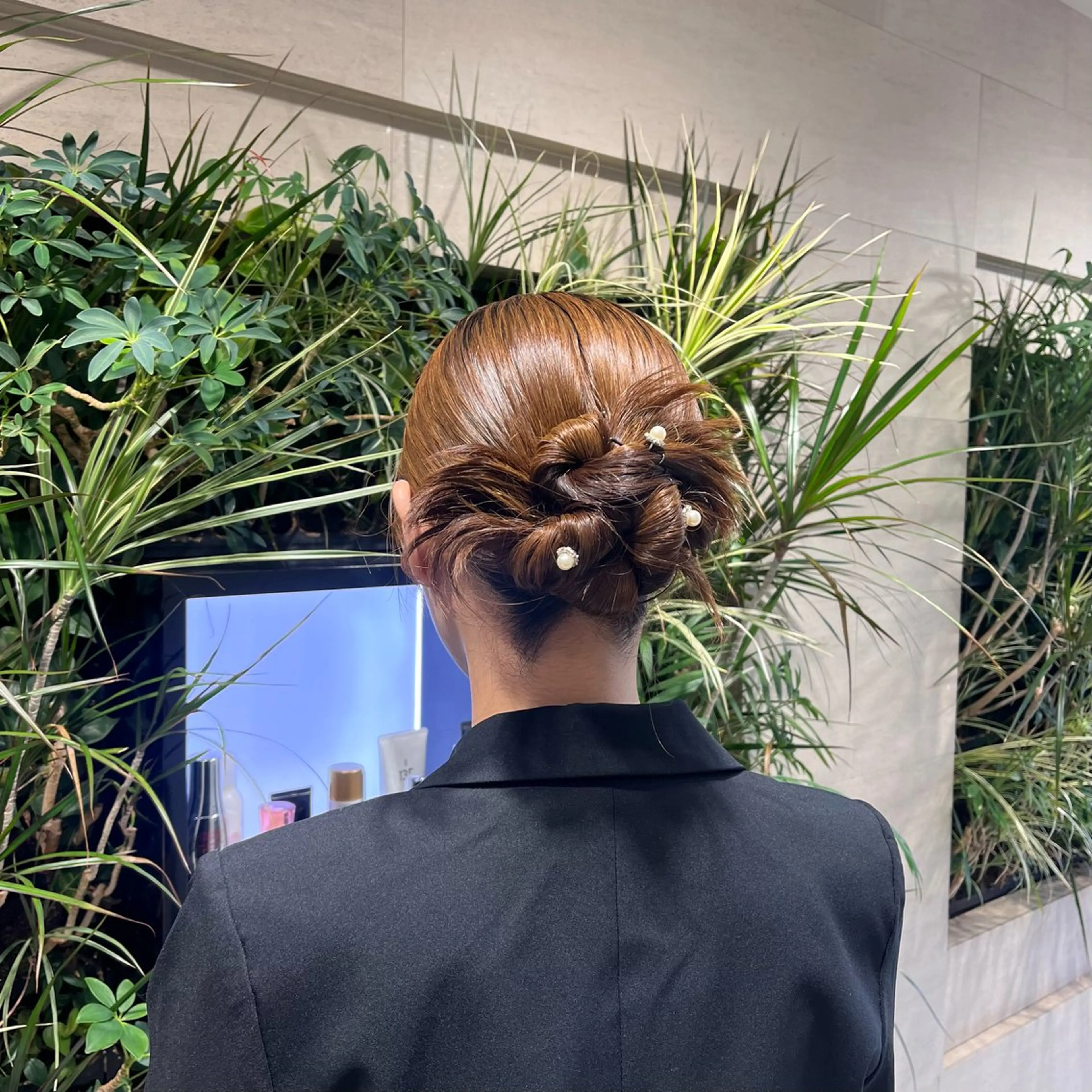 ロング ヘアアレンジ ヘアセット ヘアアレンジ /ネイル/美波のネイルデザイン