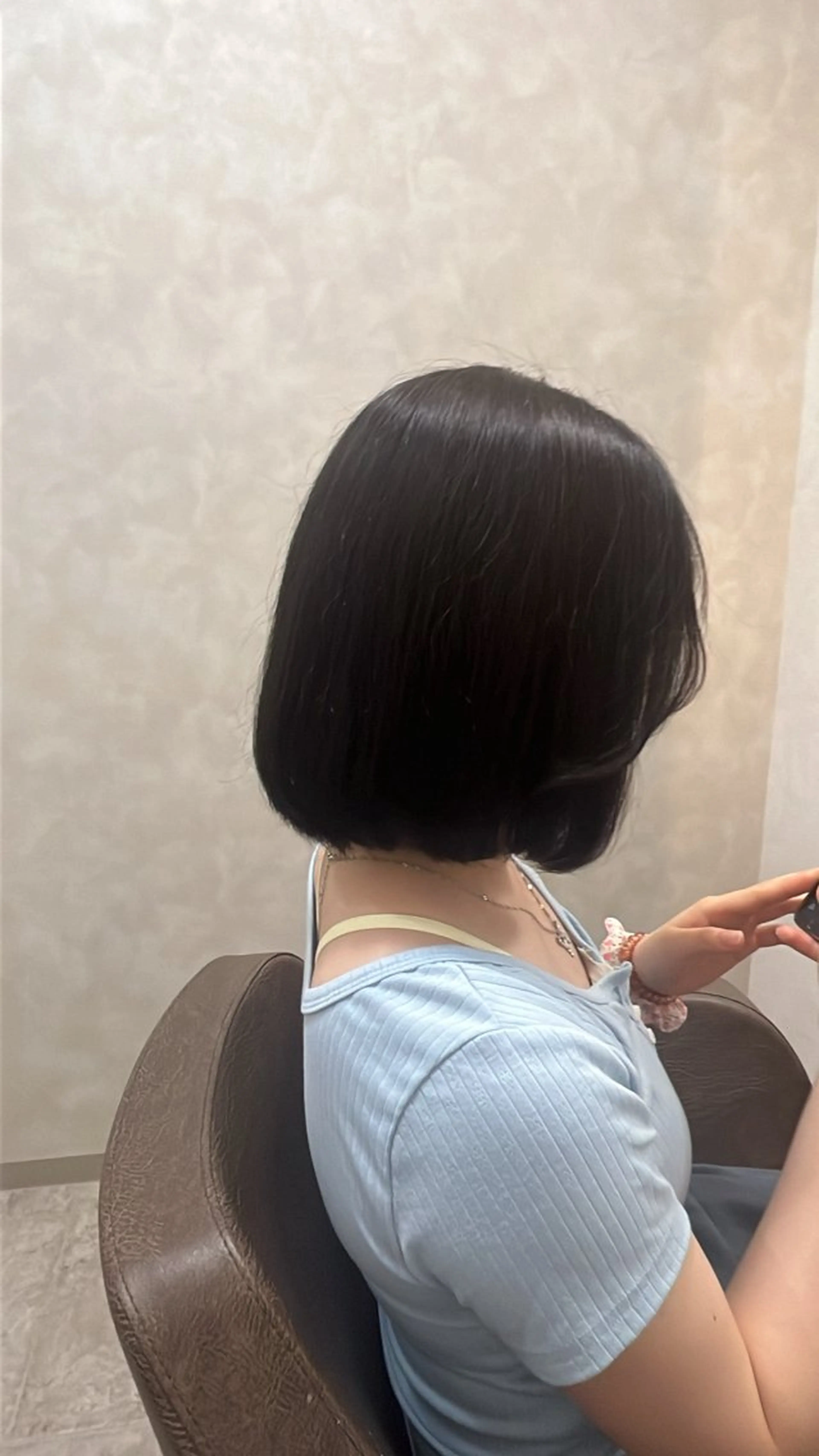 カラー 黒髪 アンククロス/ ✧︎つかさ✧︎のヘアスタイル