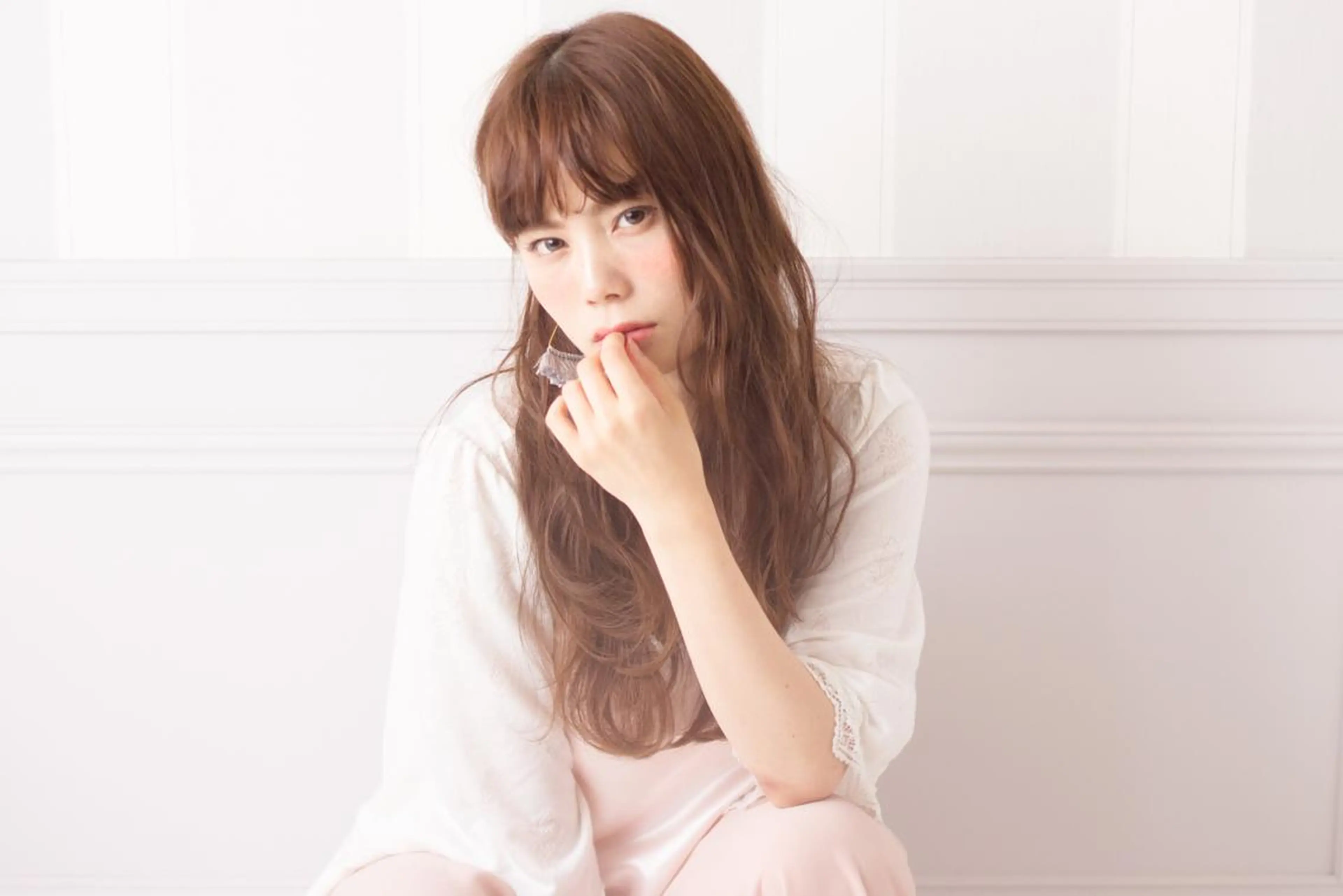 ロング gite カワムラナオキのヘアスタイル