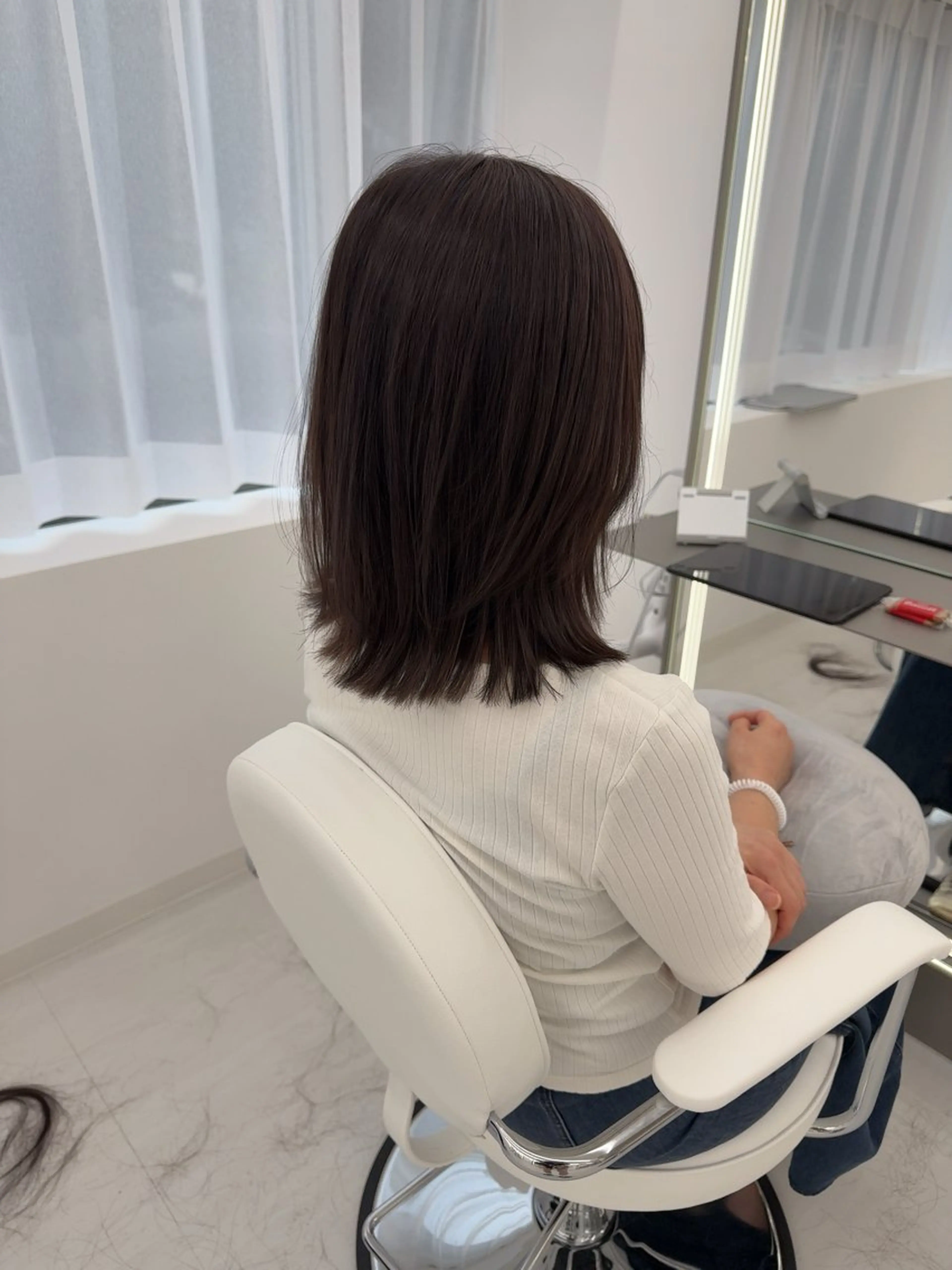 ミディアム レイヤーカット ✨️今だけ無料✨️ 鶴田みなみのヘアスタイル