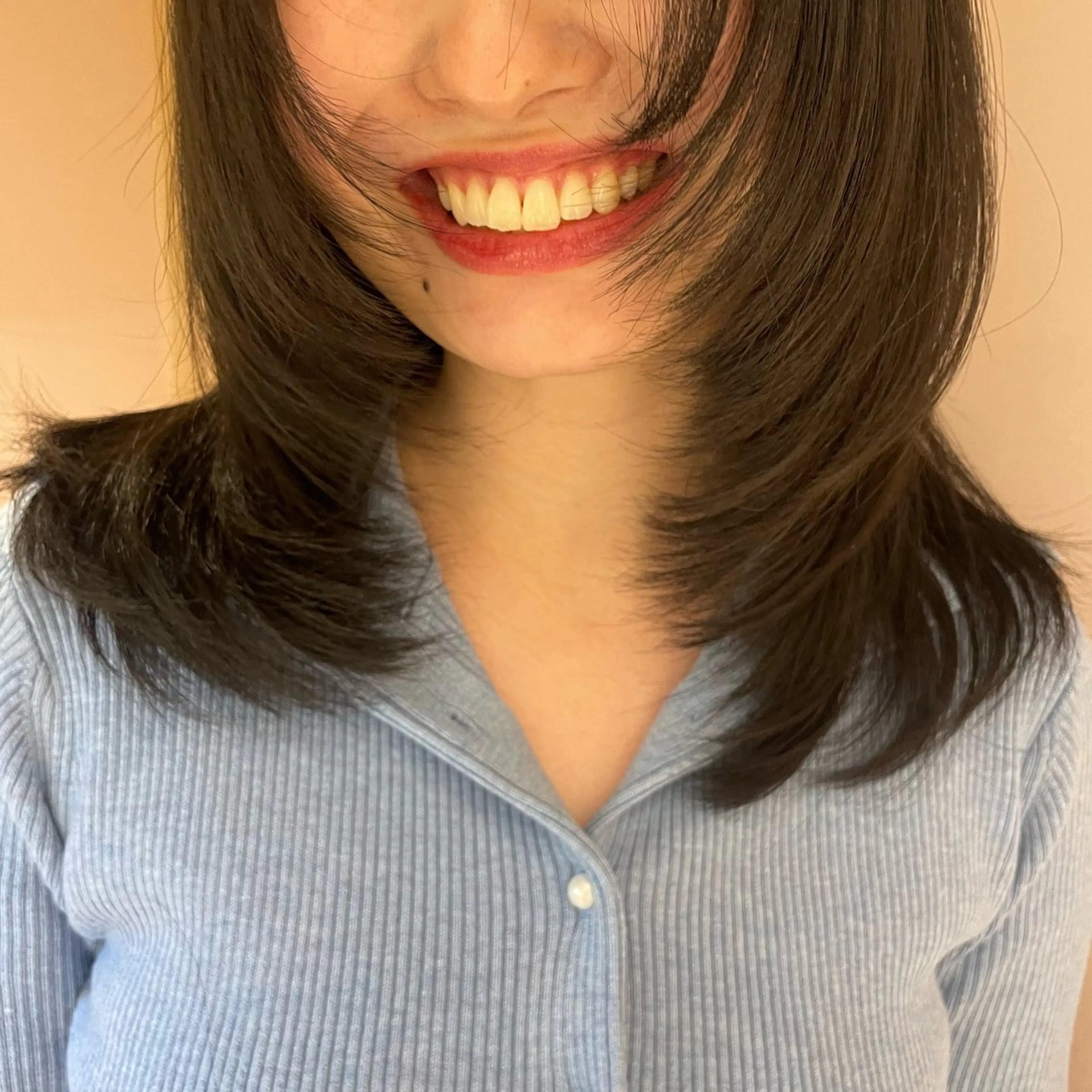 ミディアム カット ヘアカラー トリートメント ヘッドスパ マホ/日吉/髪質改善 /レイヤー/ガーリーのヘアスタイル