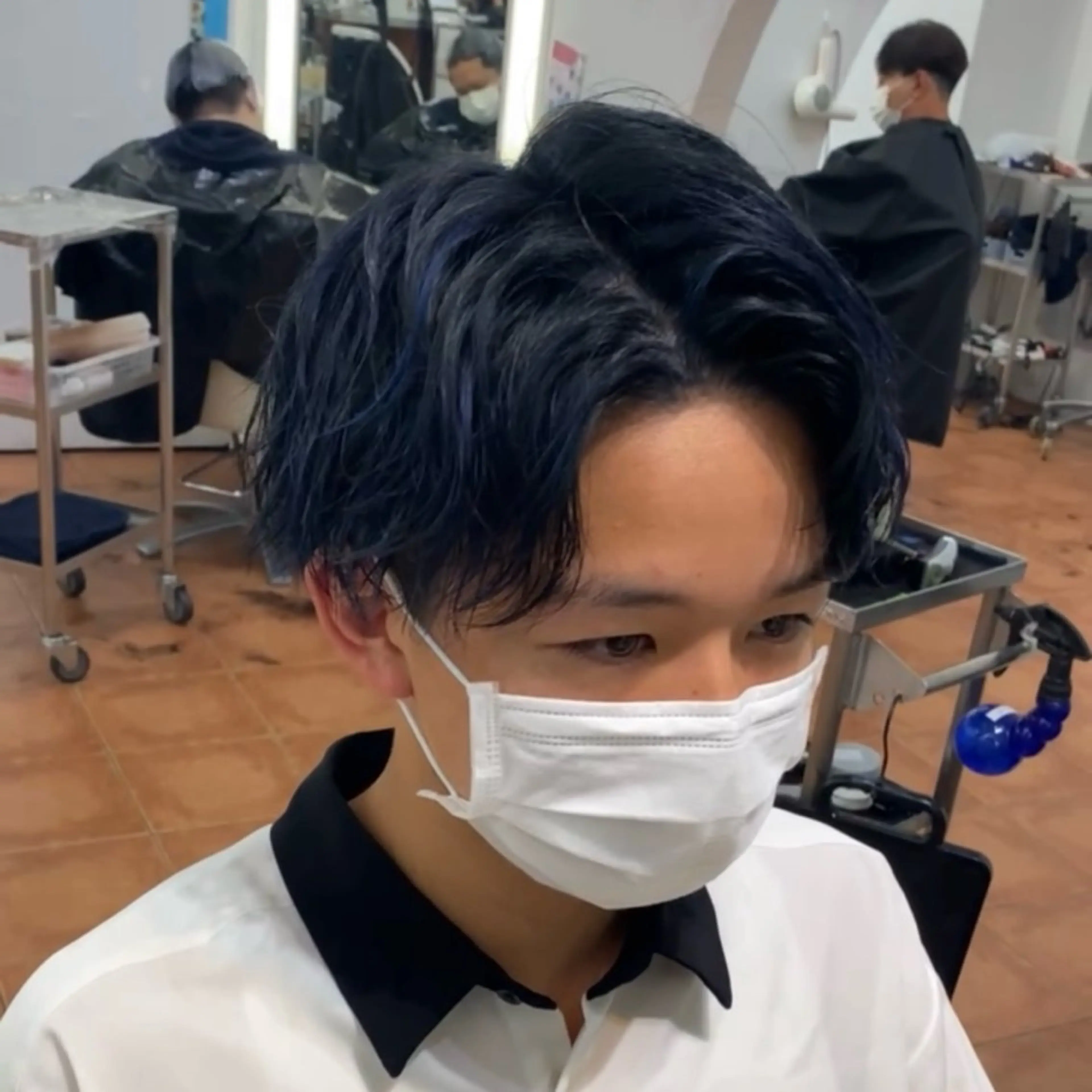 カラー メンズ メンズメッシュ メッシュ ヘアカラー メンズカット ‪‪/メッシュのヘアスタイル