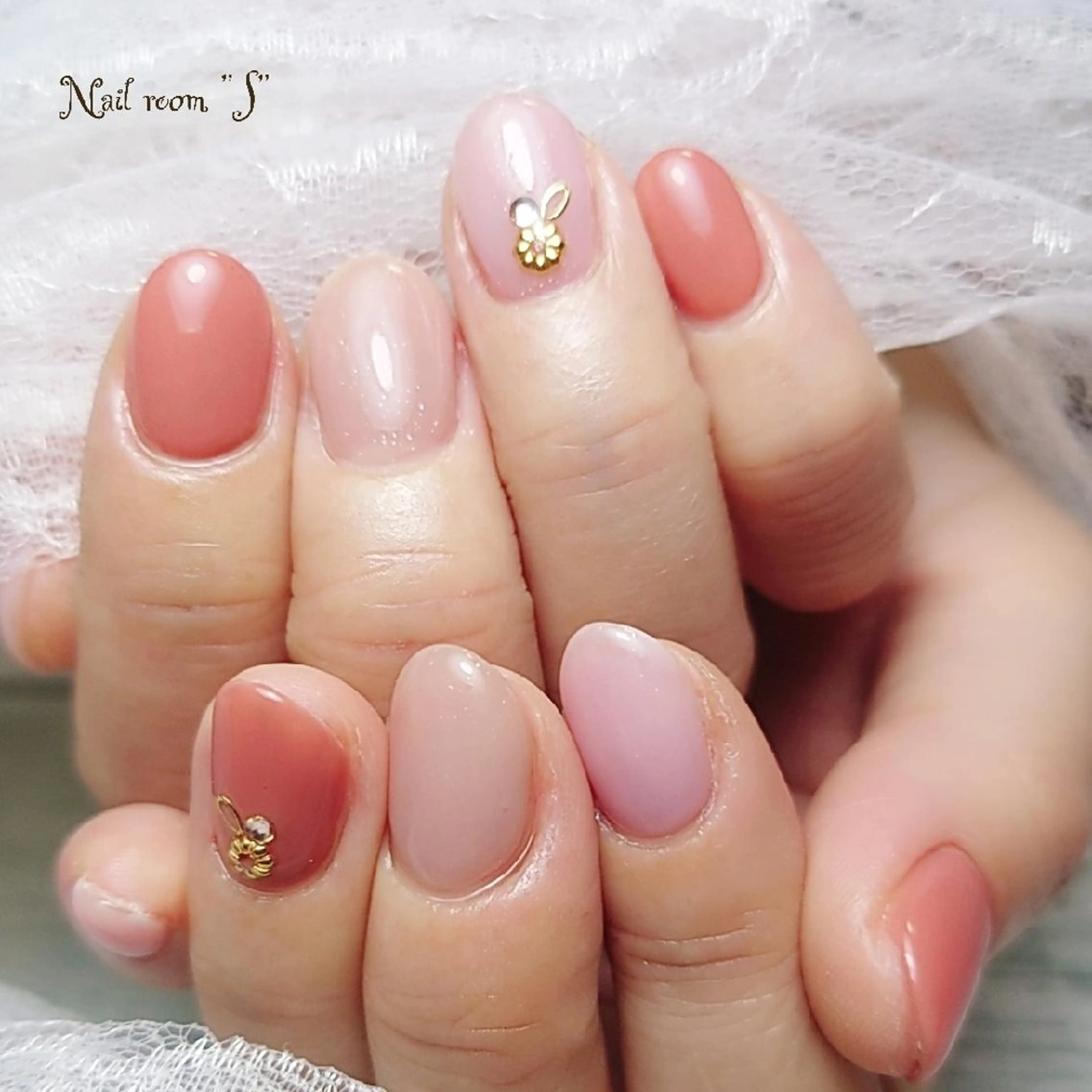 ネイル オフィスネイル Nail room  "S"  SAKAIのネイルデザイン