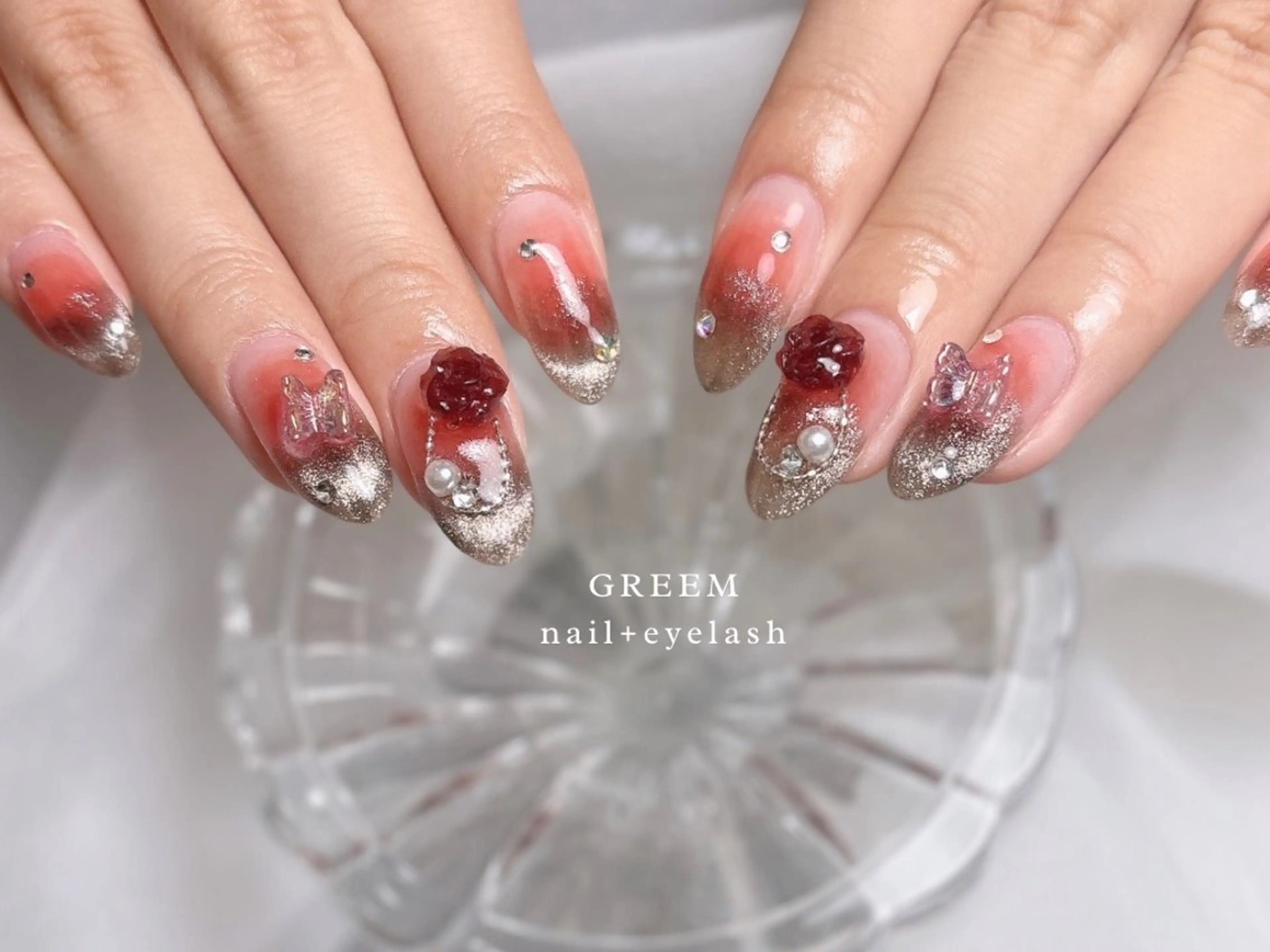 ネイル ワンホンネイル ハンドネイル GREEM グリームのネイルデザイン