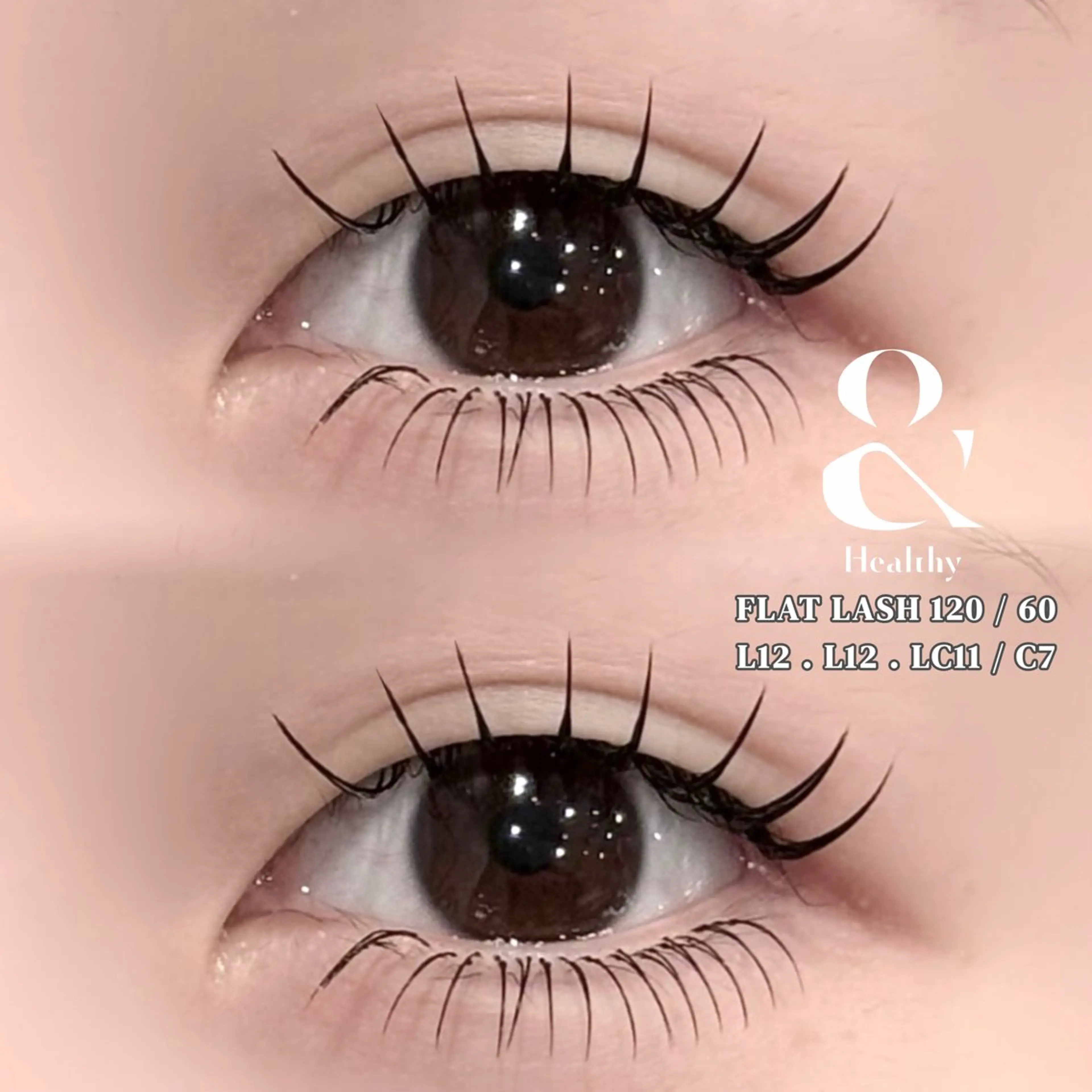 マツエク・マツパ Dカール フラットラッシュ Lカール マツエク 🦋OLIVIA池袋 🦋長友のマツエク・マツパデザイン