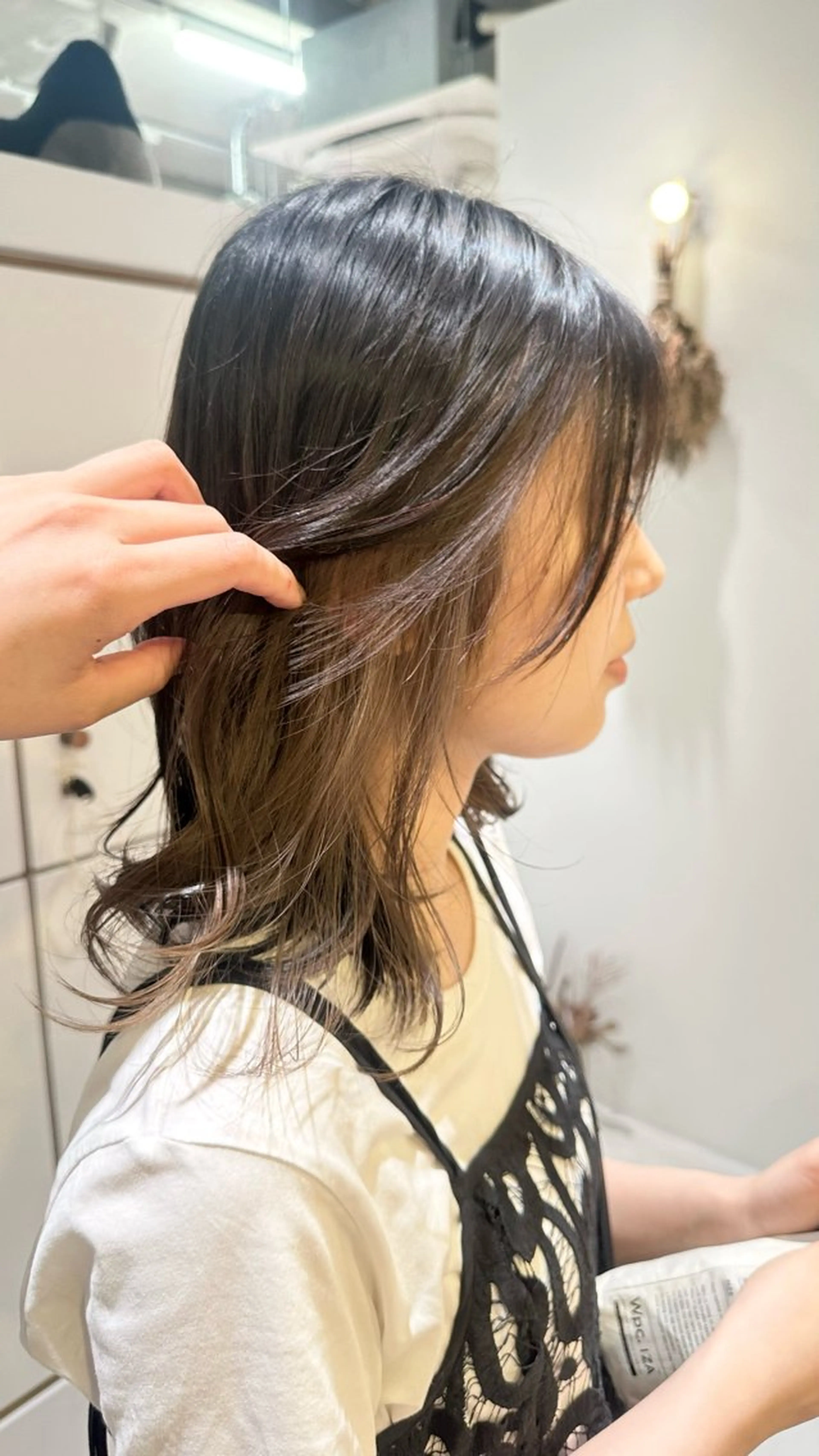 セミロング 髪質改善 cond.所属・アスナ /ショートスタイルのヘアスタイル
