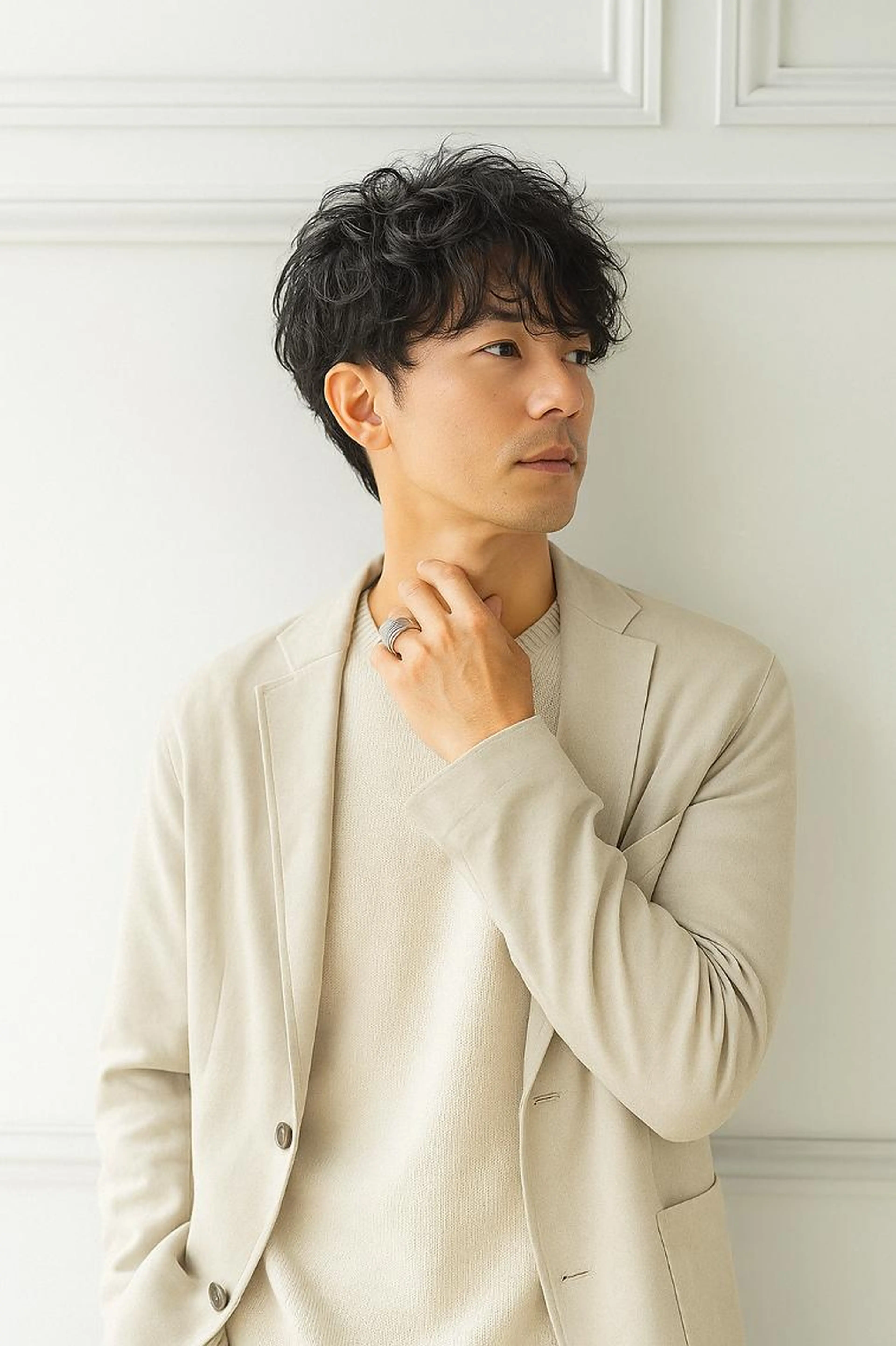 【☀️8月平日限定・ミニモ学割U24🈹】学生メンズカット＆爽やかメンズパーマ［Marbb付］の写真