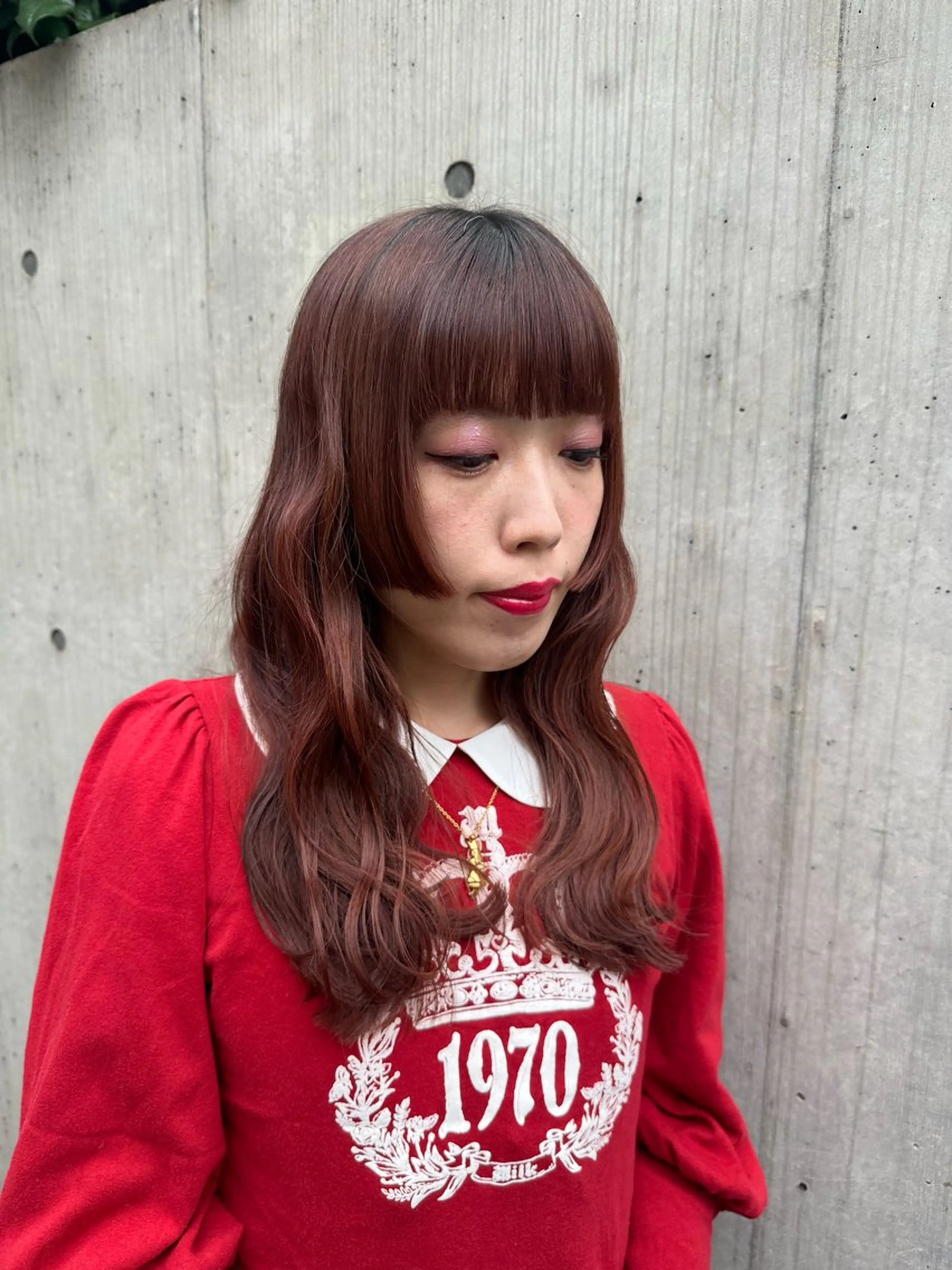 ロング 姫カット L’ami所属・小顔ショート 吉田ジョウのヘアスタイル