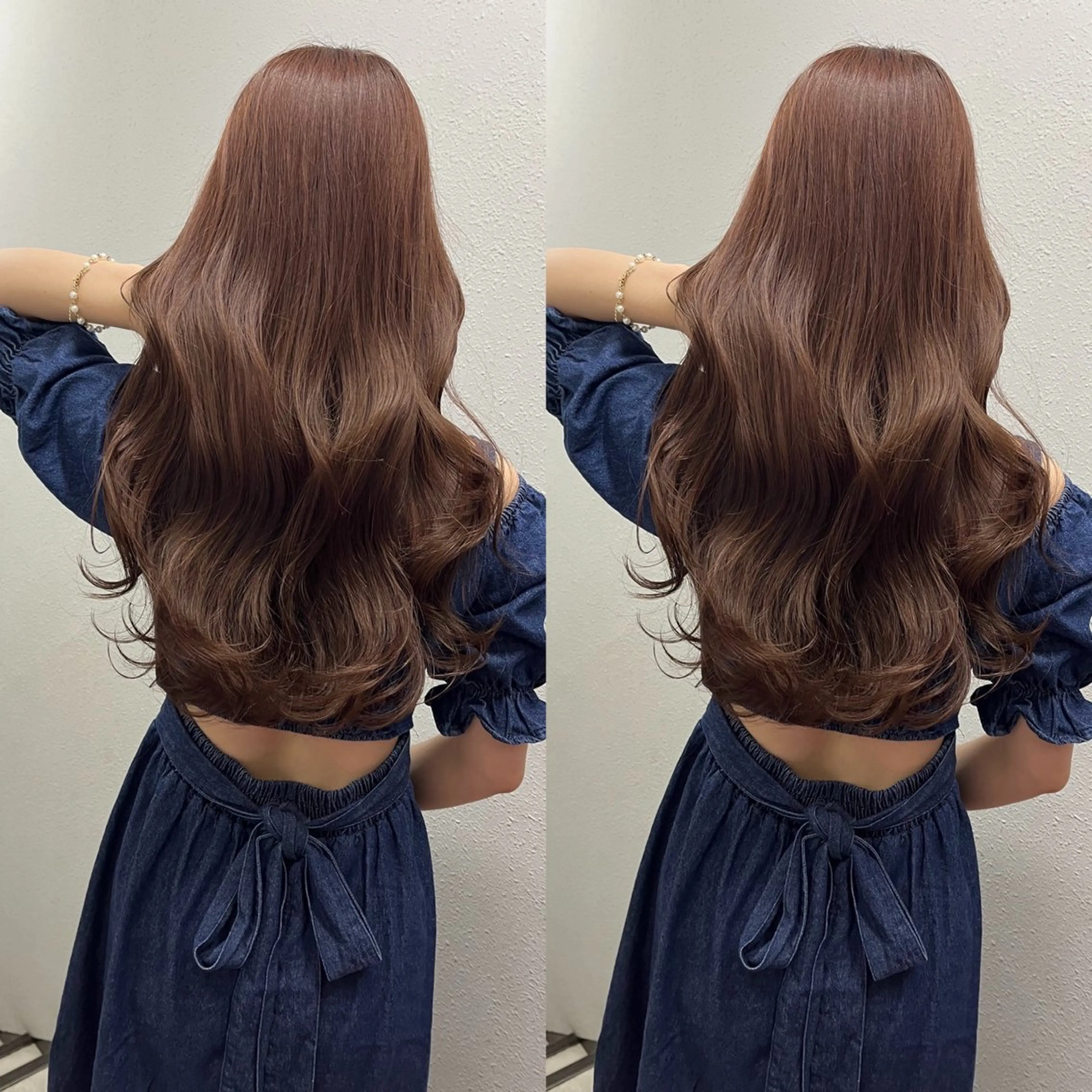 セミロング カット ヘアカラー トリートメント 💗レイヤーショート ボブ艶髪/竜也💗のヘアスタイル