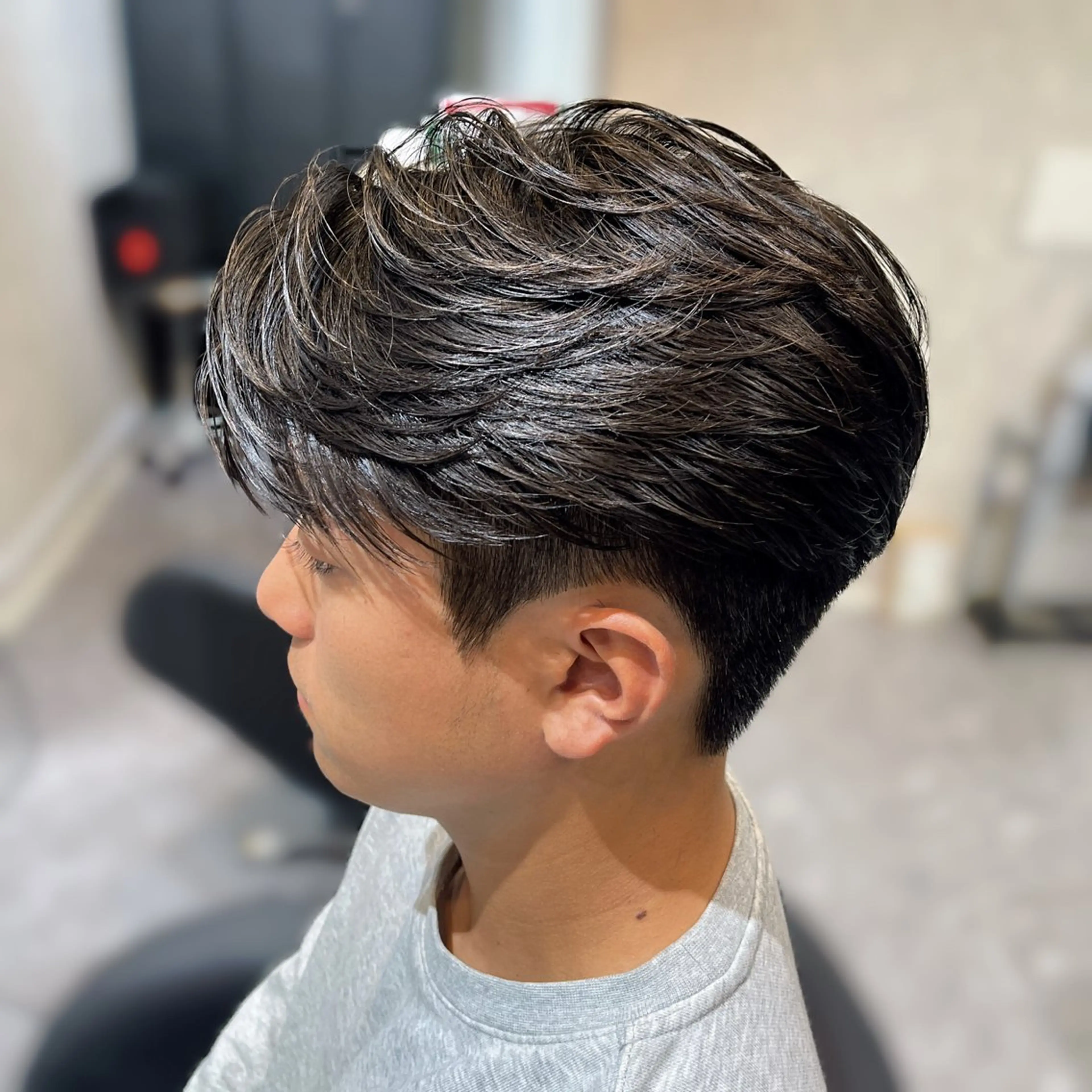 メンズ 原宿/表参道メンズ 曲がる縮毛矯正/福田のヘアスタイル