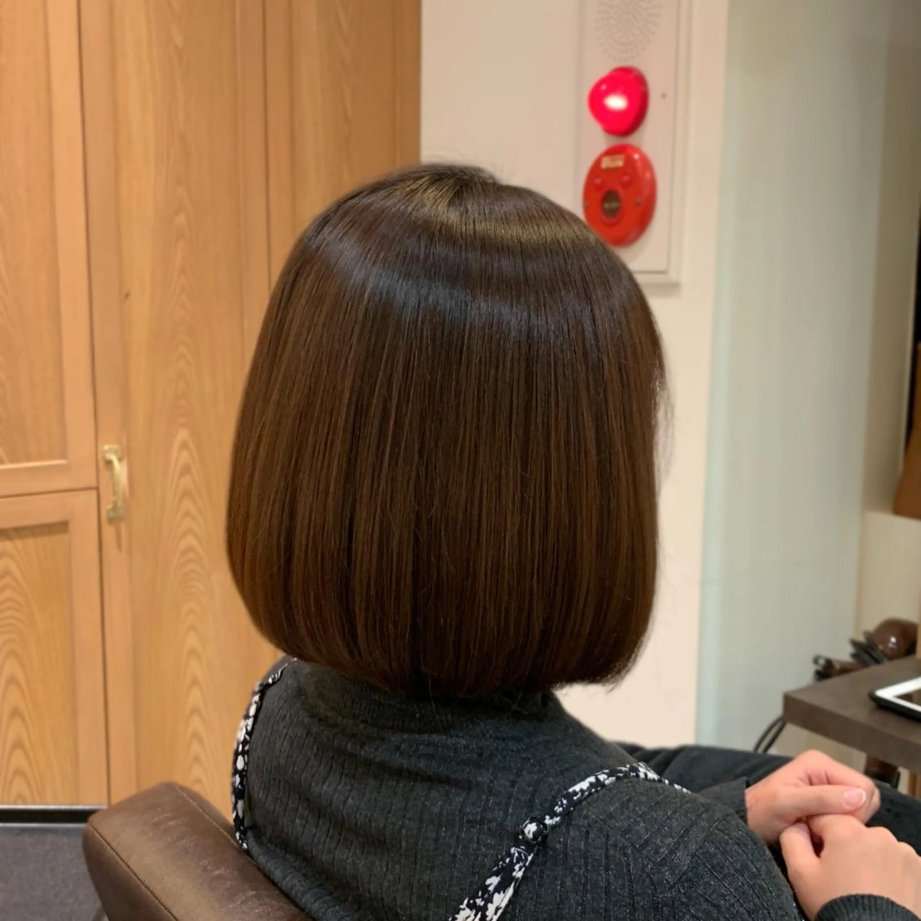 ショート ボブ 中村 研介のヘアスタイル