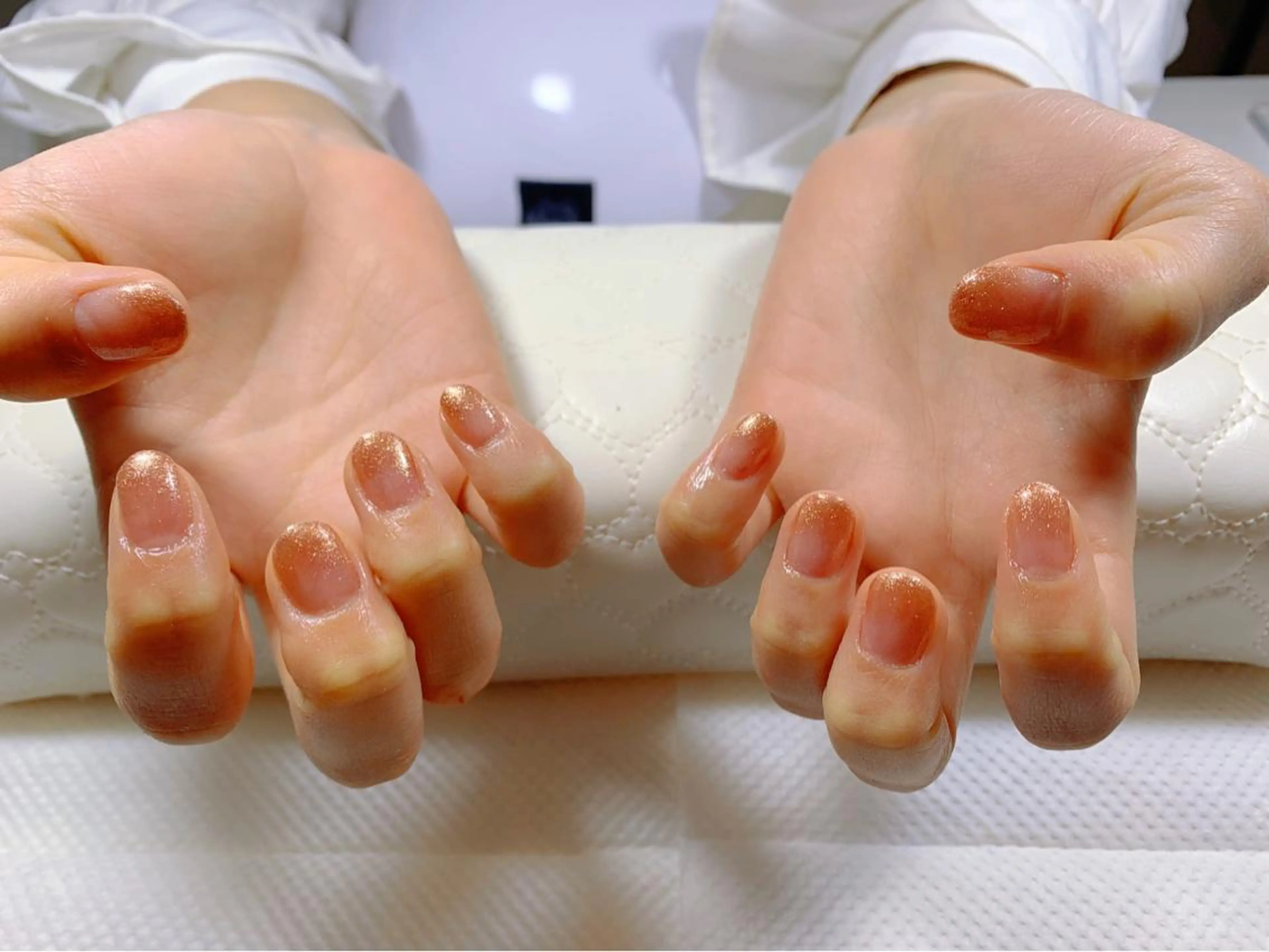 ネイル グラデーション ラメ(グリッター) ラメグラデーション salon EMANのネイルデザイン