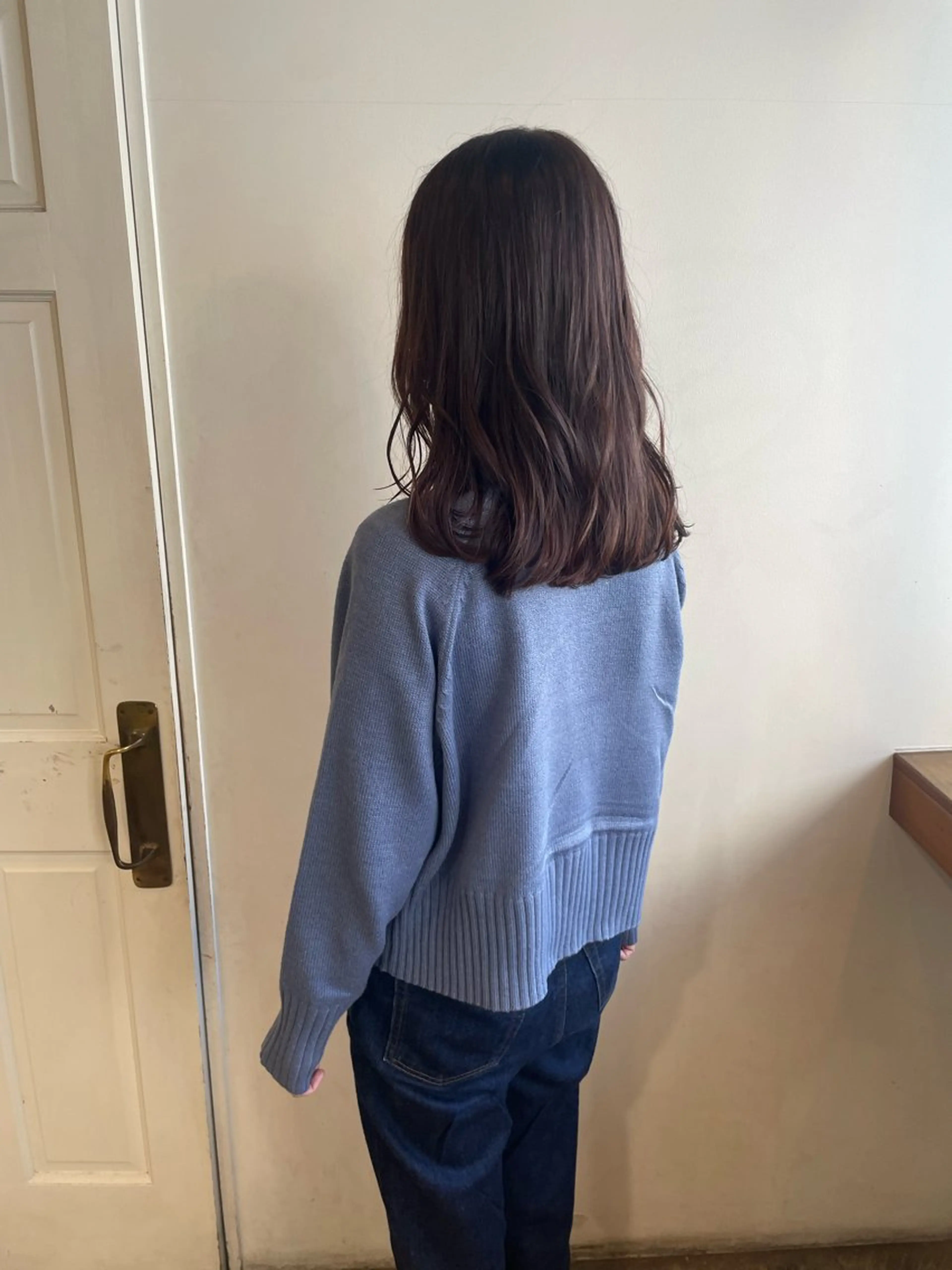 ミディアム カラー ベージュカラー モカベージュ MIOベージュカラー 柔らかいカラーのヘアスタイル