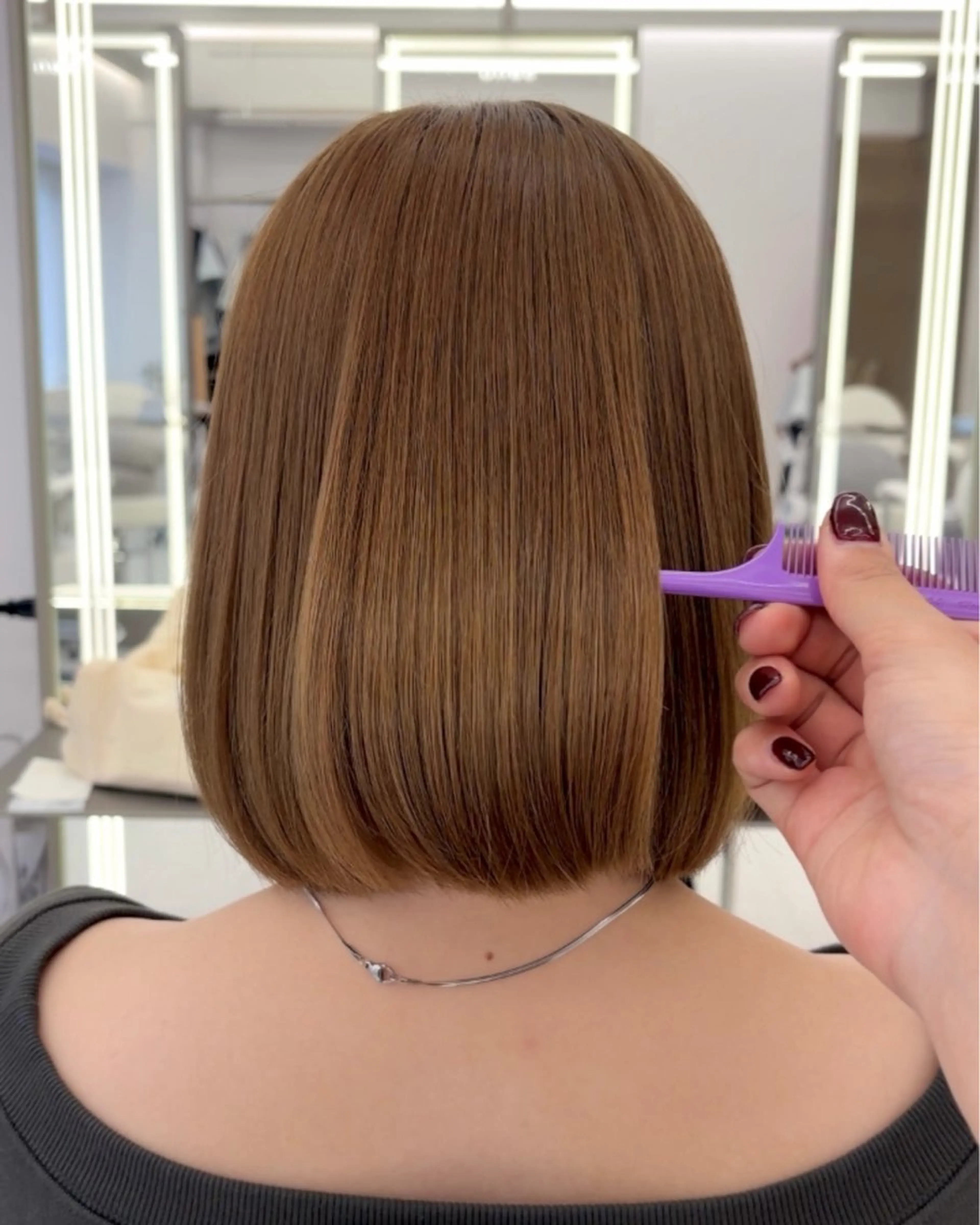 ショート カラー 今だけ無料✨️/ 縮毛矯正/あやかのヘアスタイル