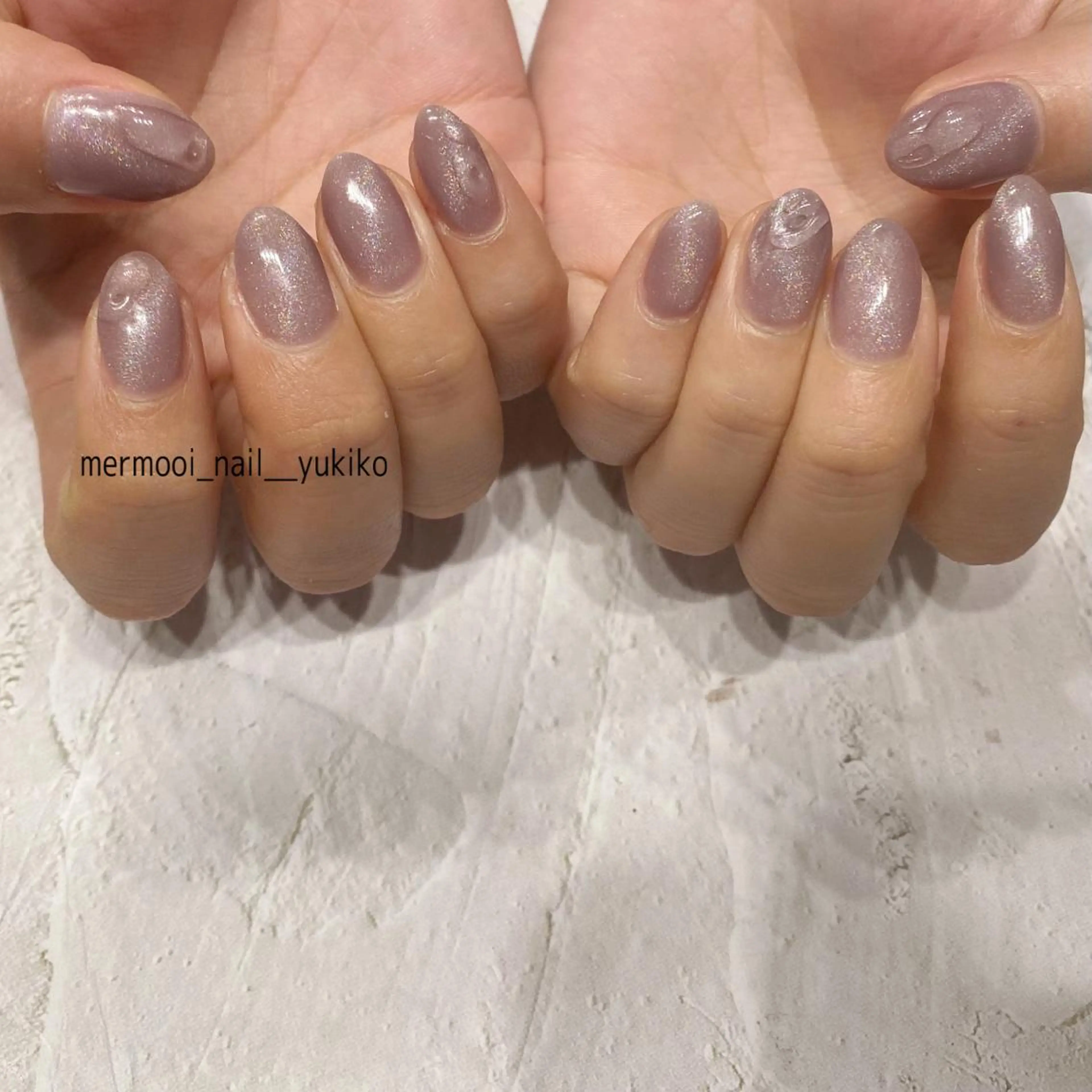 ネイル アートネイル クリアネイル 韓国ネイル マグネットネイル オフィスネイル ハンドネイル mermooi nailのネイルデザイン