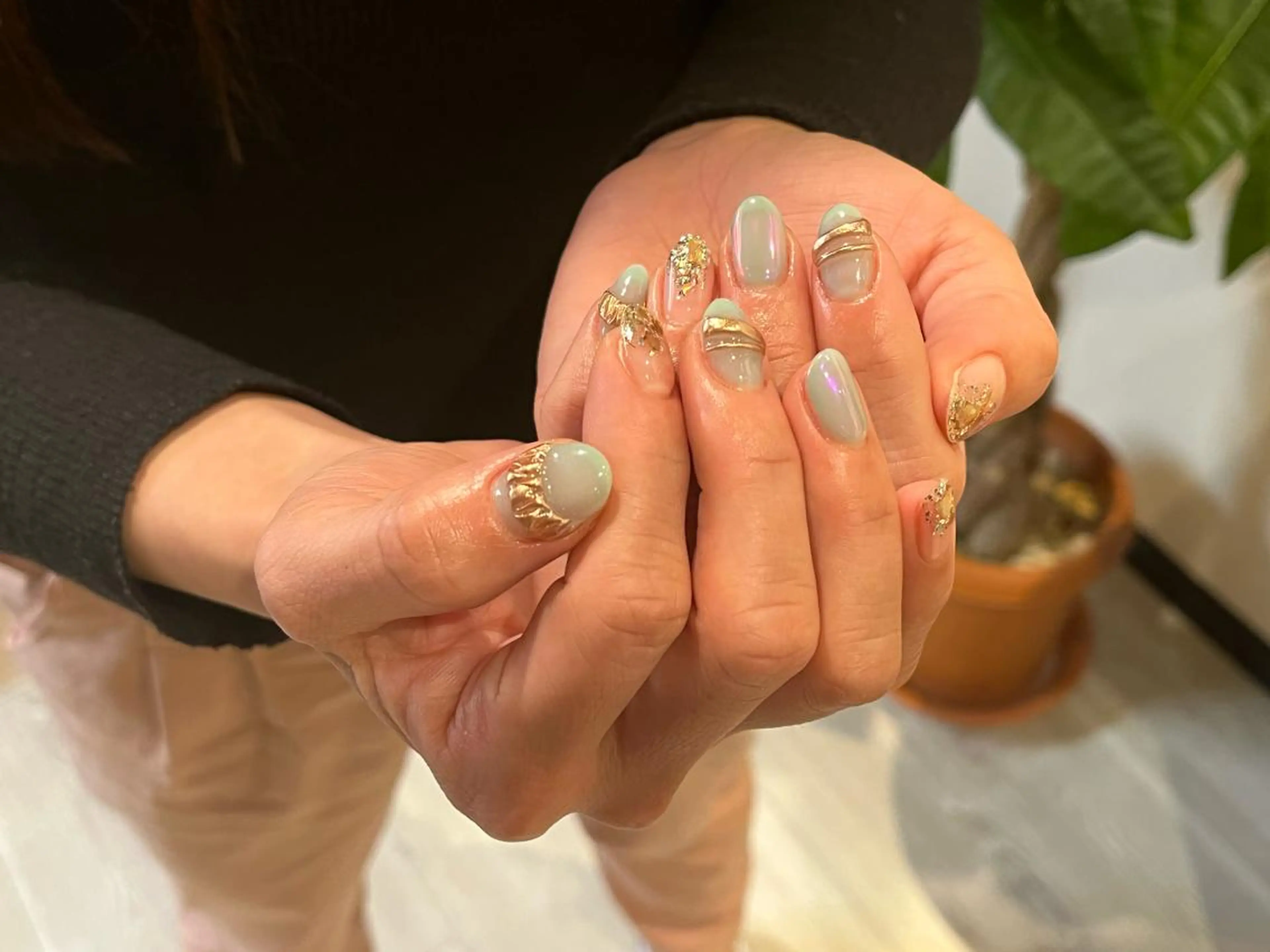 ネイル Protea ❁⃘*.ﾟ清家 美穂のネイルデザイン