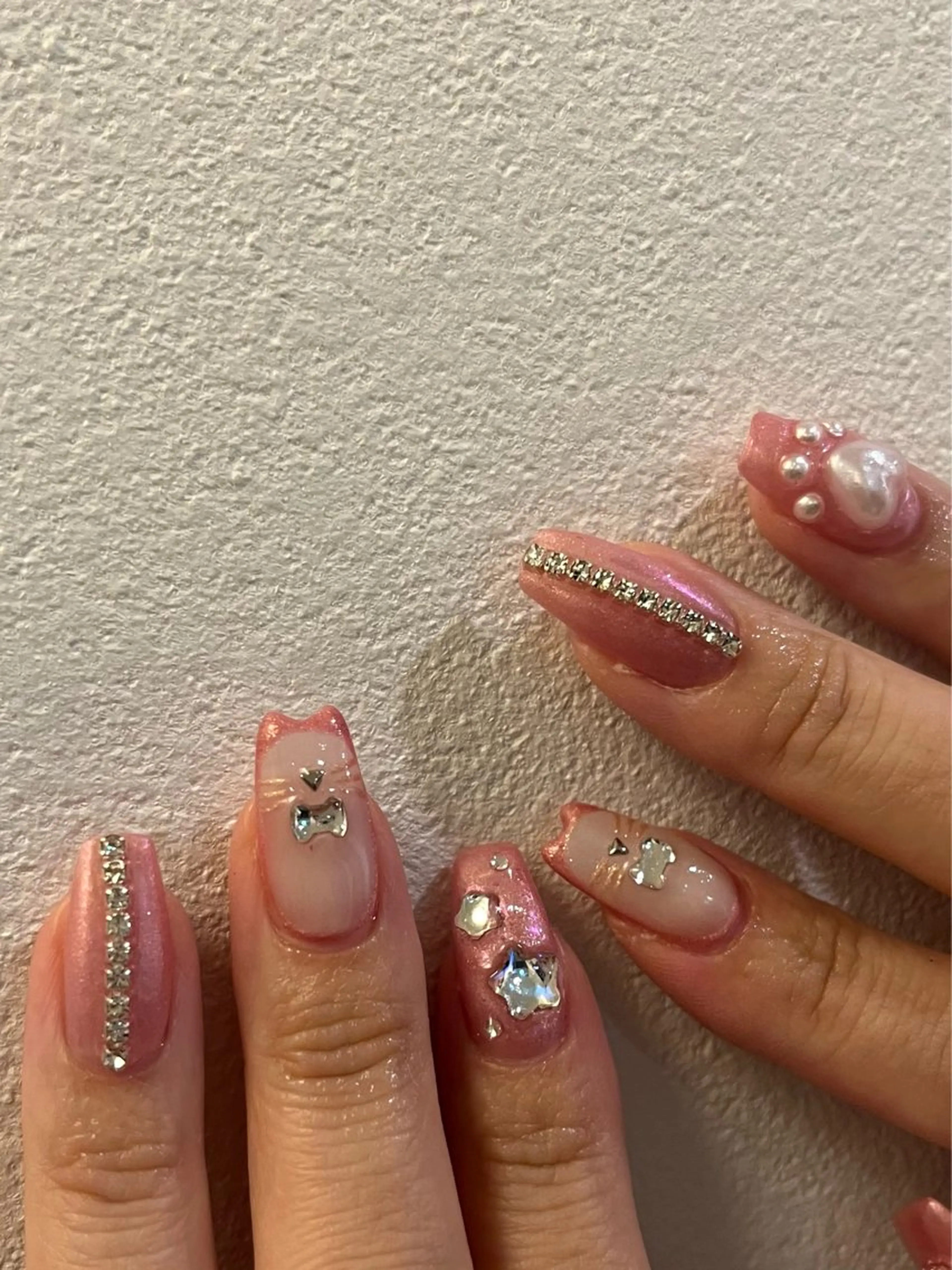 ネイル スカルプネイル ハンドネイル 小川 奈々花のネイルデザイン