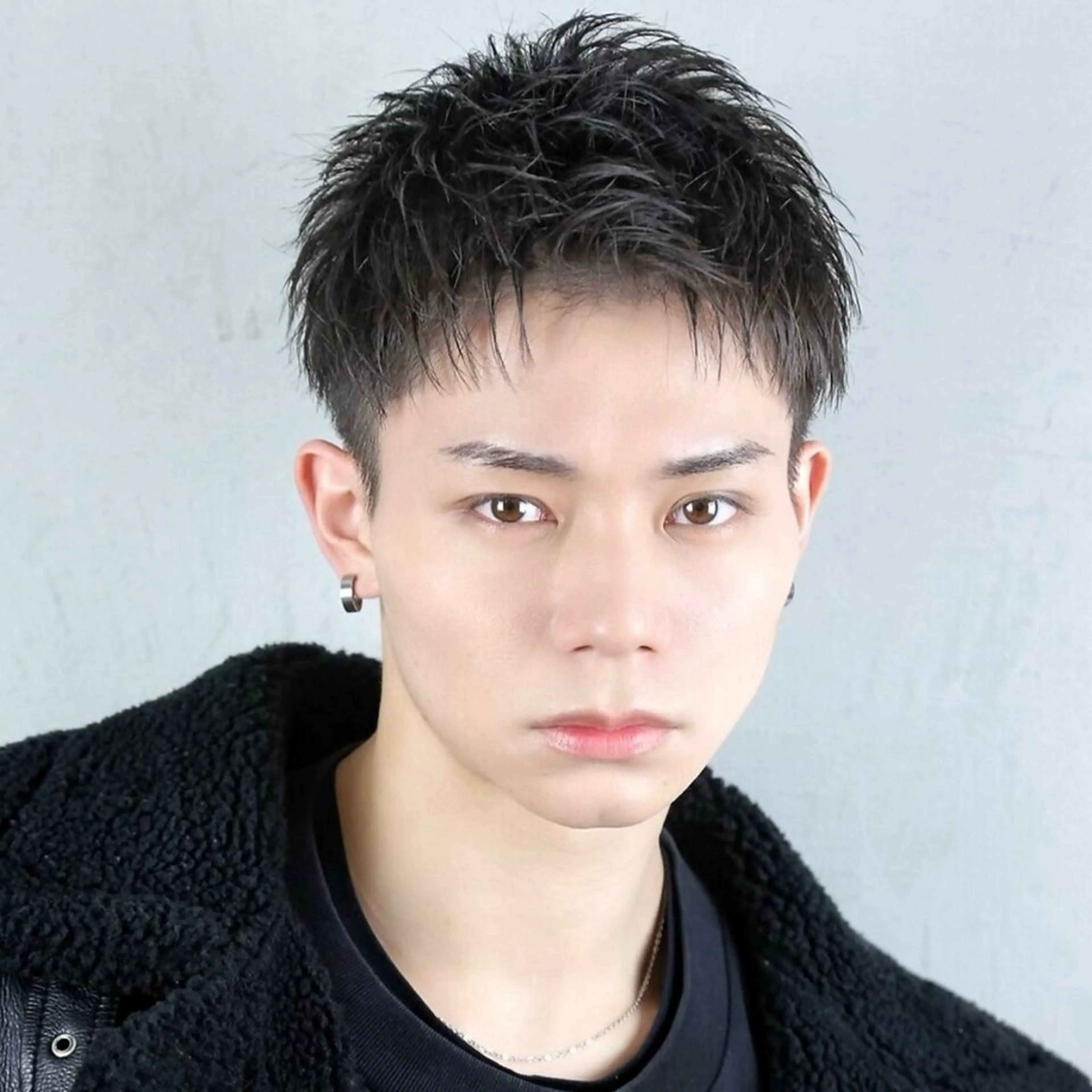 ショート メンズ アップバング ショートヘア カット ヘアセット THE 3rd HAIR 柏店所属・柏メンズ特化 THE3rdHAIRのヘアスタイル