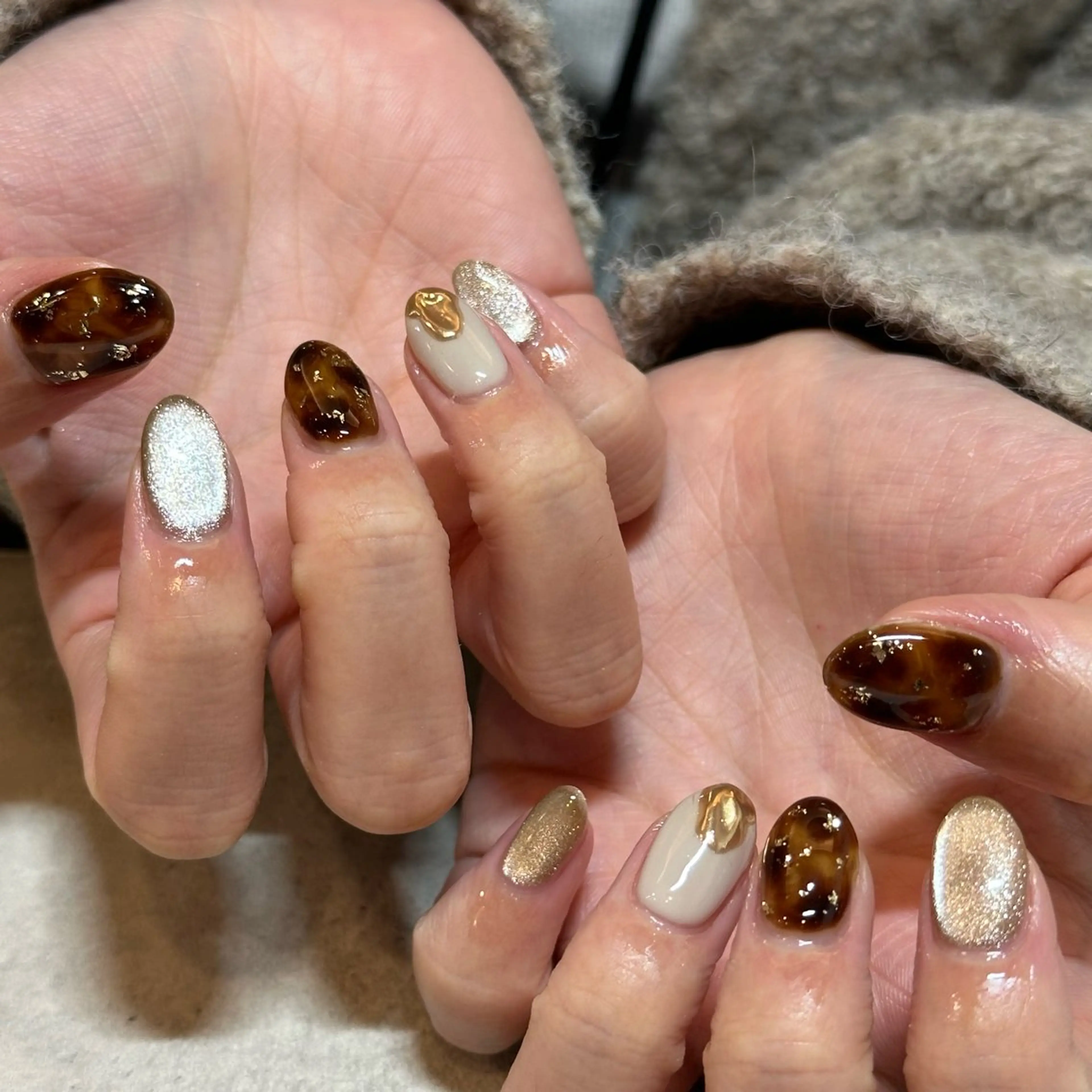 ネイル ハンドネイル ひらい さなのネイルデザイン