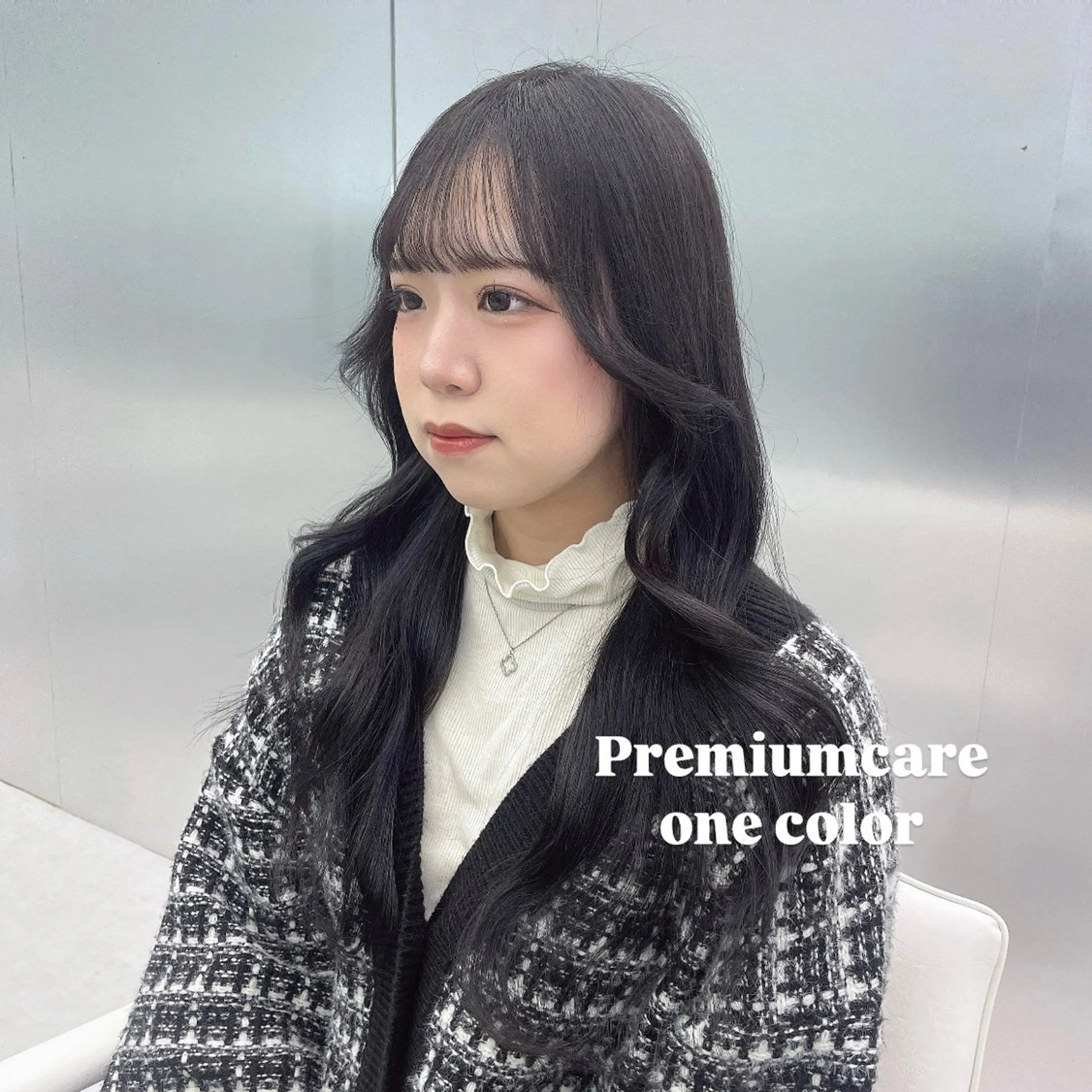 ロング ヘアカラー 🎀MOENO🎀 韓国ヘア/ エクステのヘアスタイル