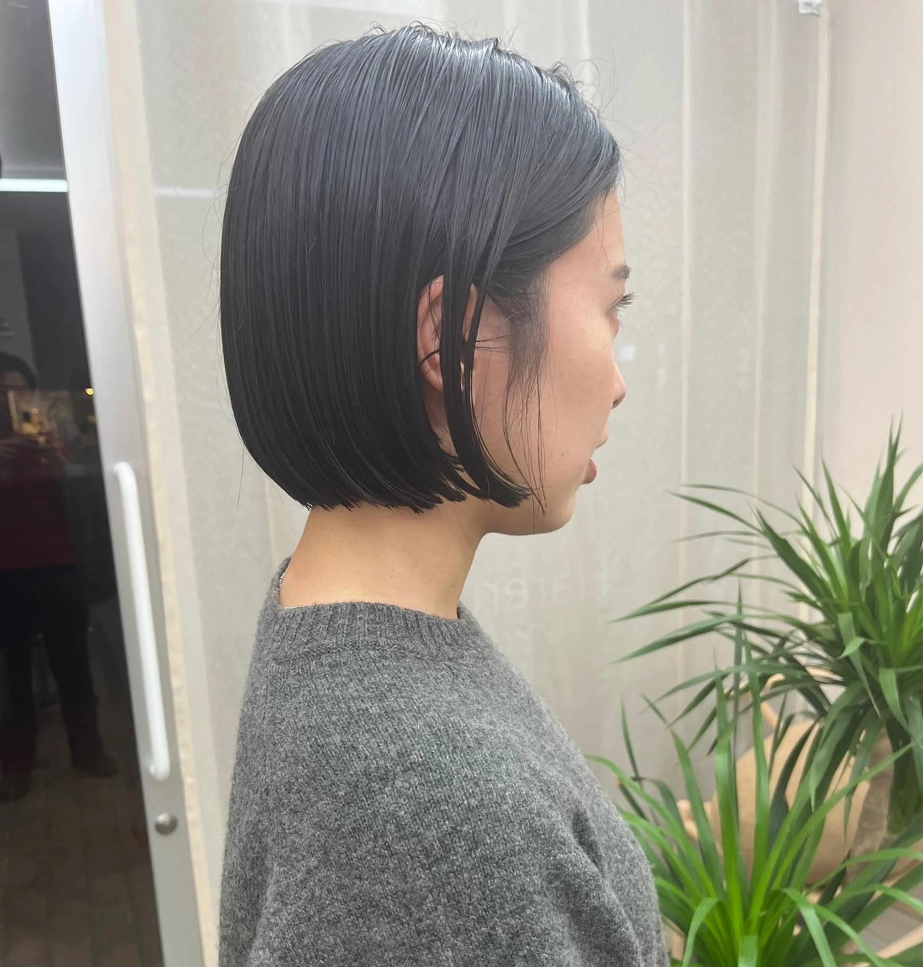 ショート 切りっぱなしボブ ボブ Hareru hair salon所属・Hareru 豊田 修廣のヘアスタイル