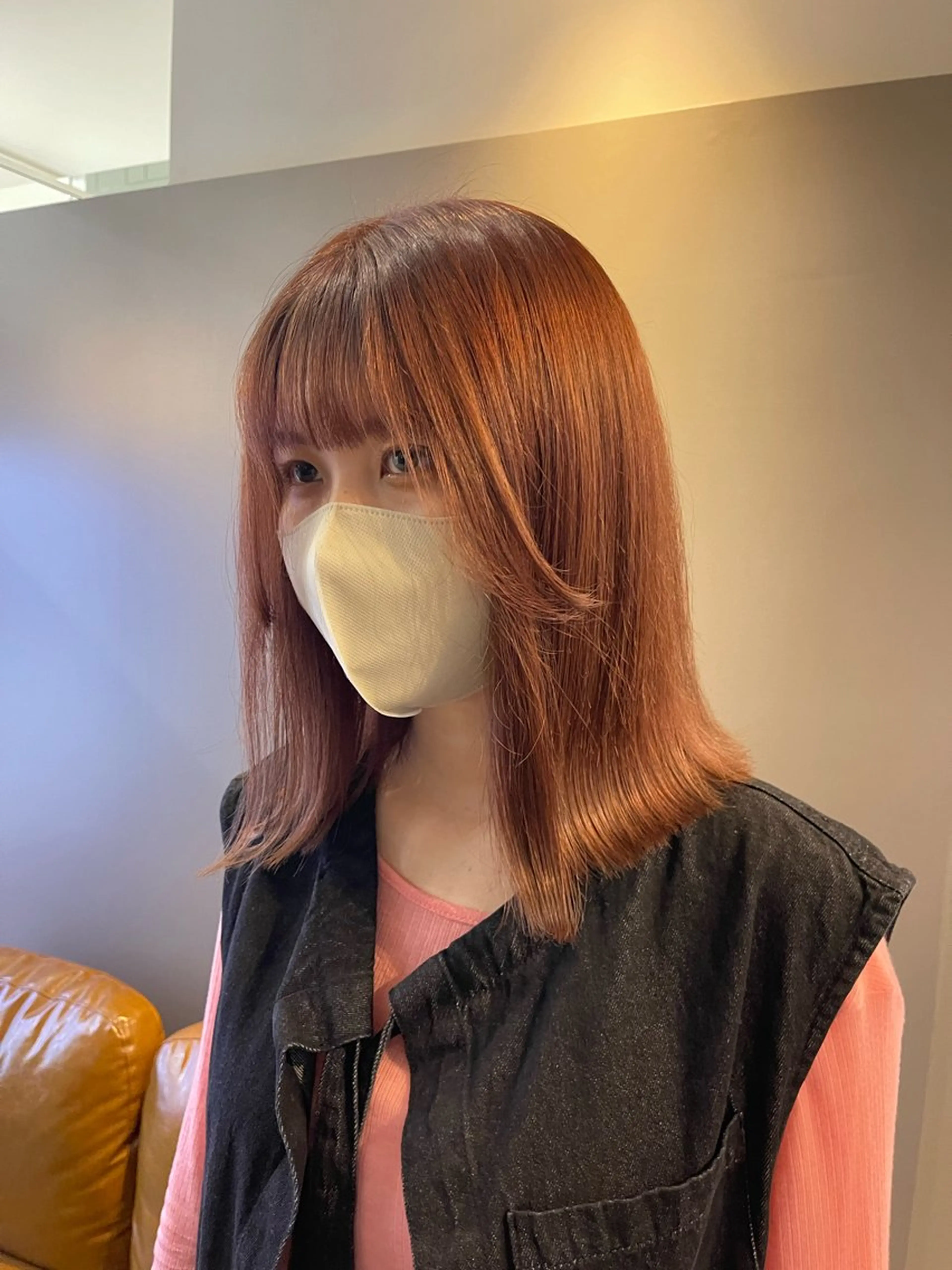 ミディアム ヘアカラー トリートメント 透明感カラー/艶髪 💎🐇uraraのヘアスタイル