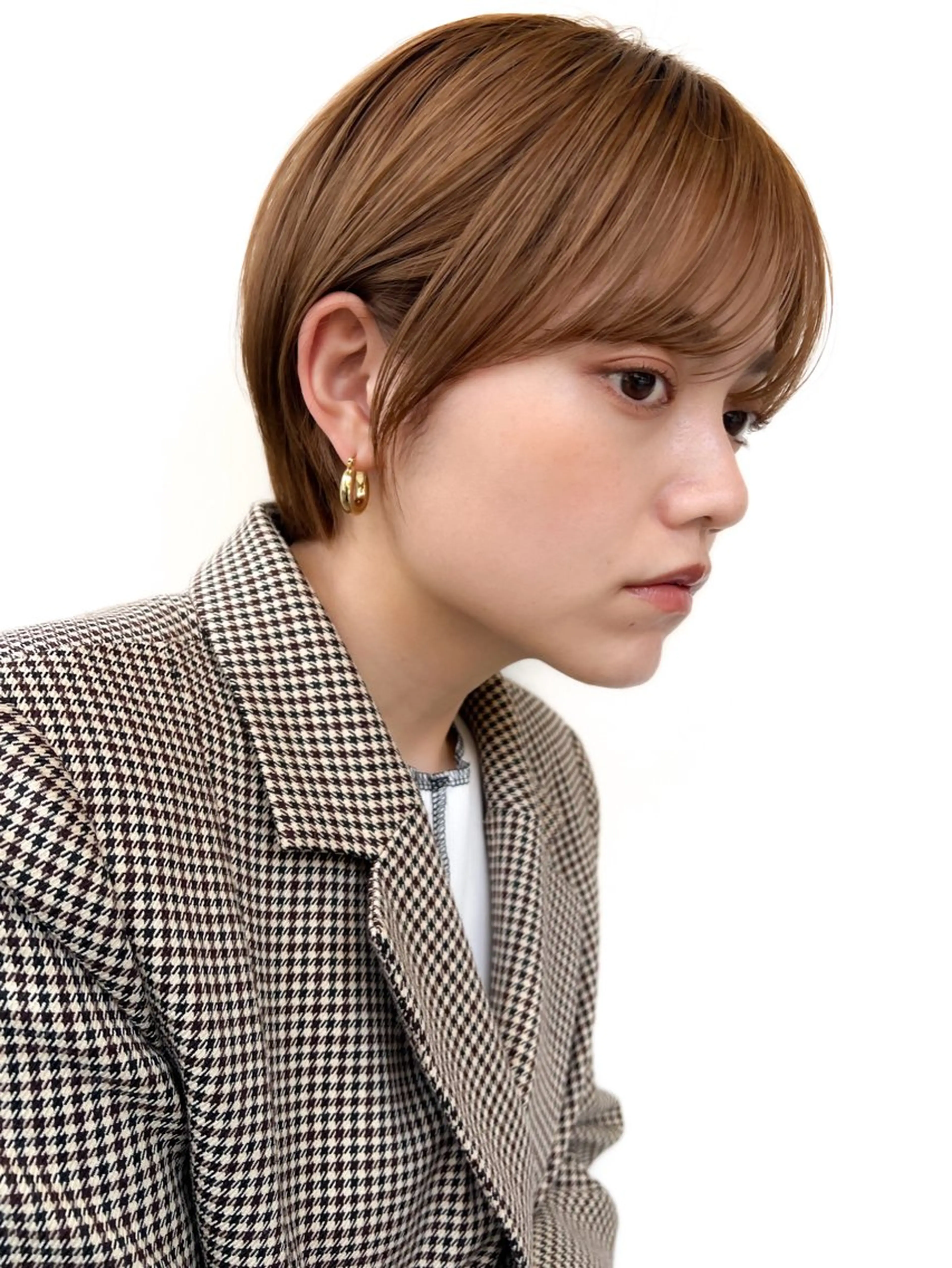 ショート 金碇 祐羽人のヘアスタイル