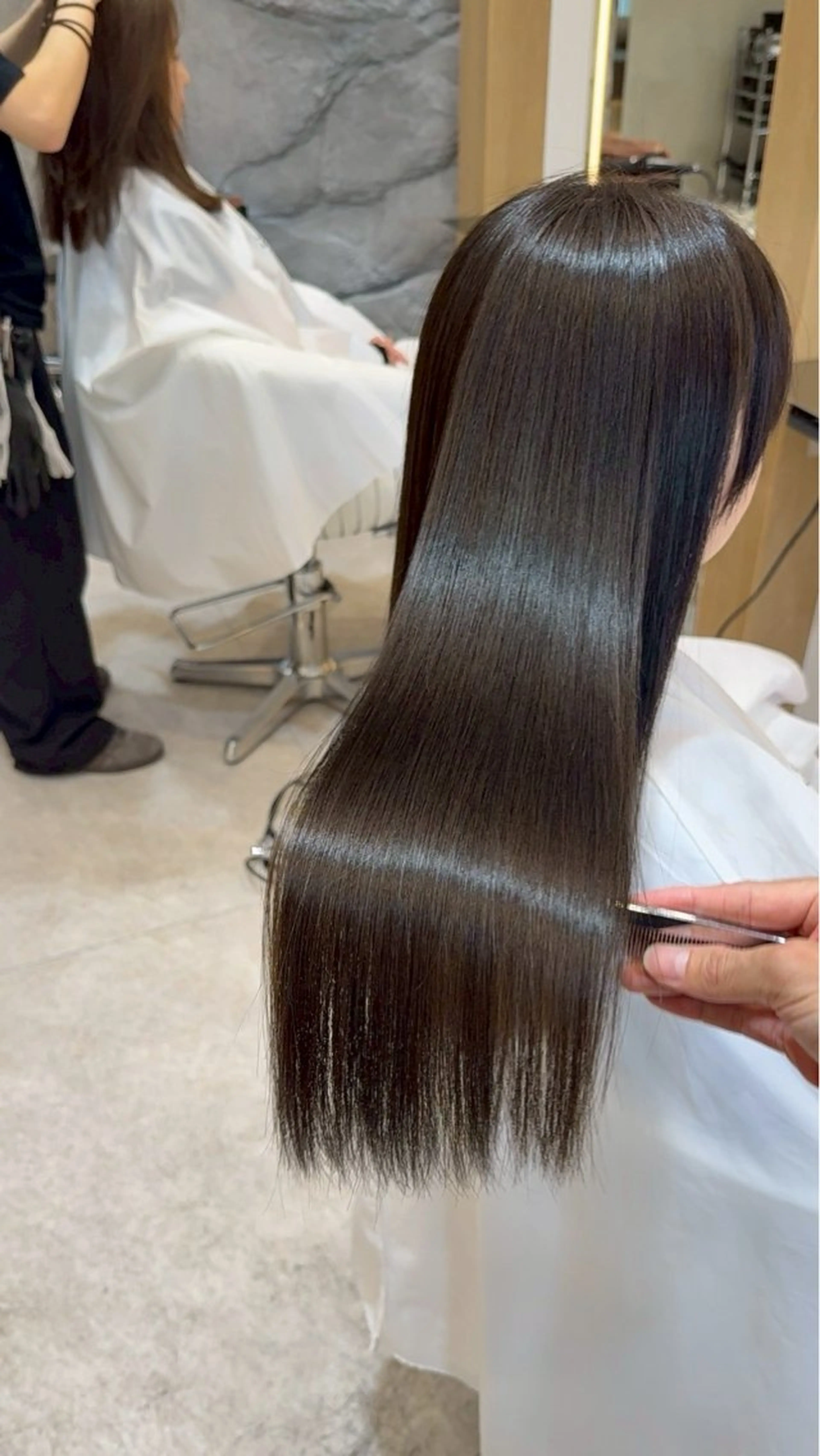 ロング トリートメント ヘッドスパ soigne 表参道【ソワネ】所属・艶髪🩰透明感カラー 🫧あやみのヘアスタイル