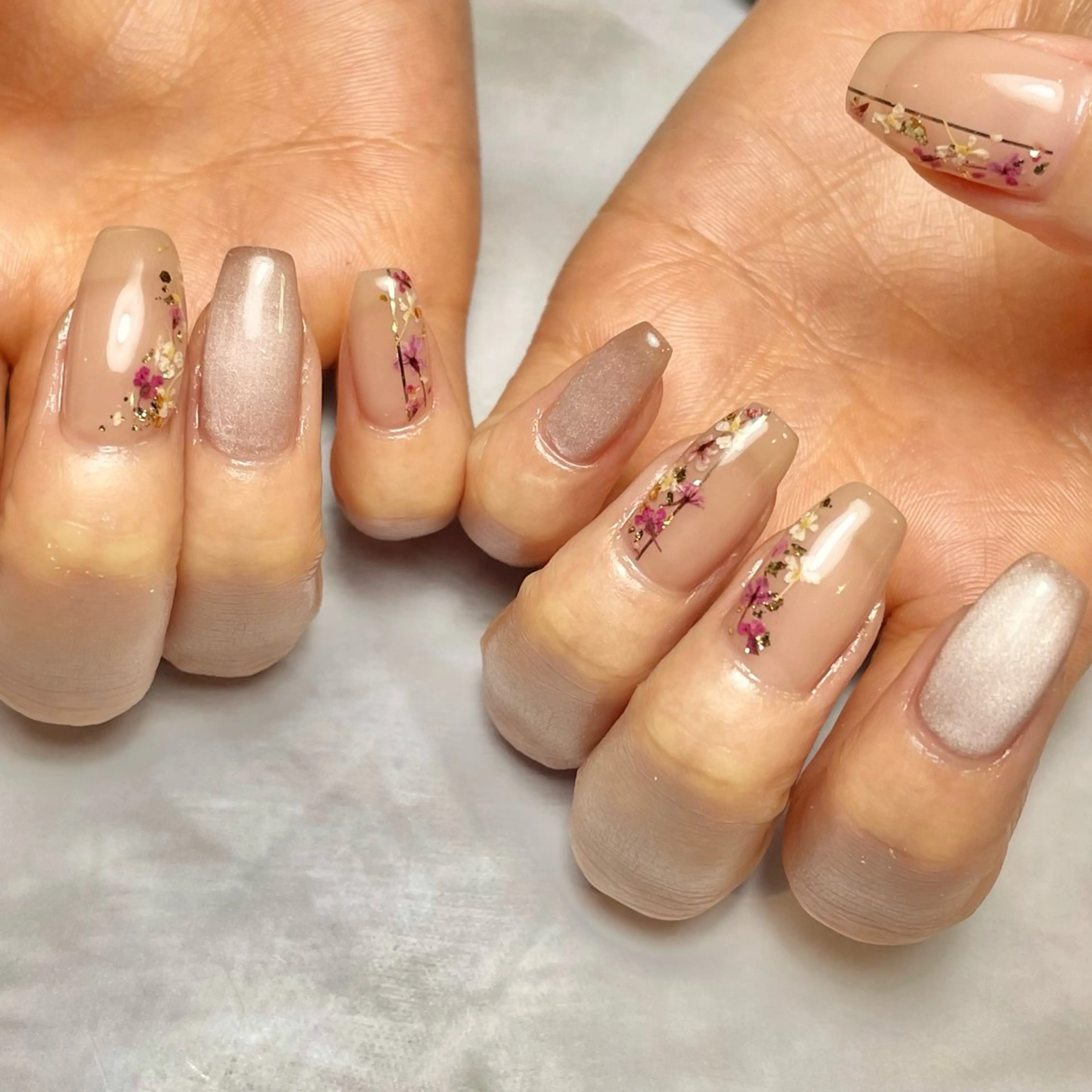 ネイル 春ネイル Reflection marikoのネイルデザイン