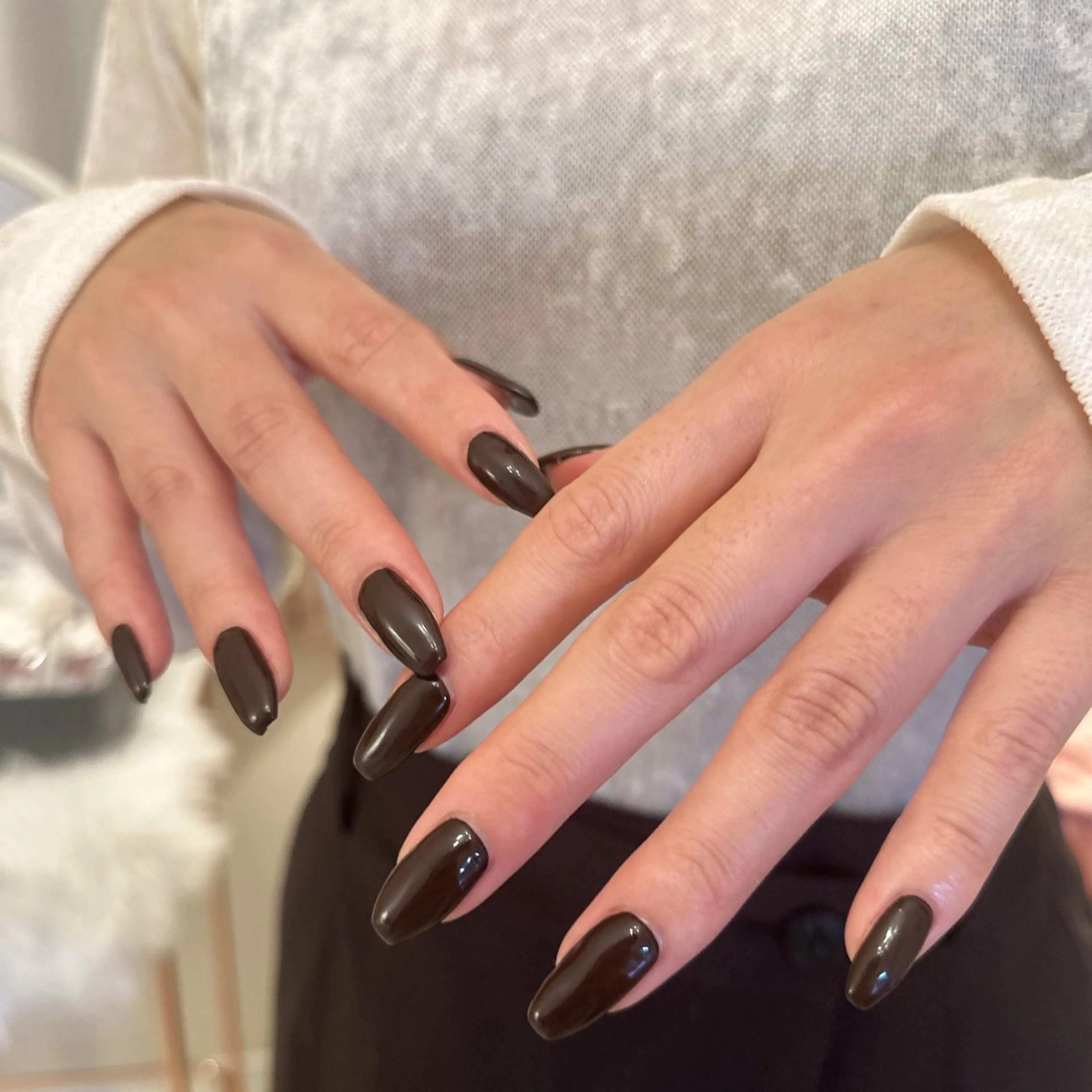 ネイル ブラウン nail salon coco.のネイルデザイン